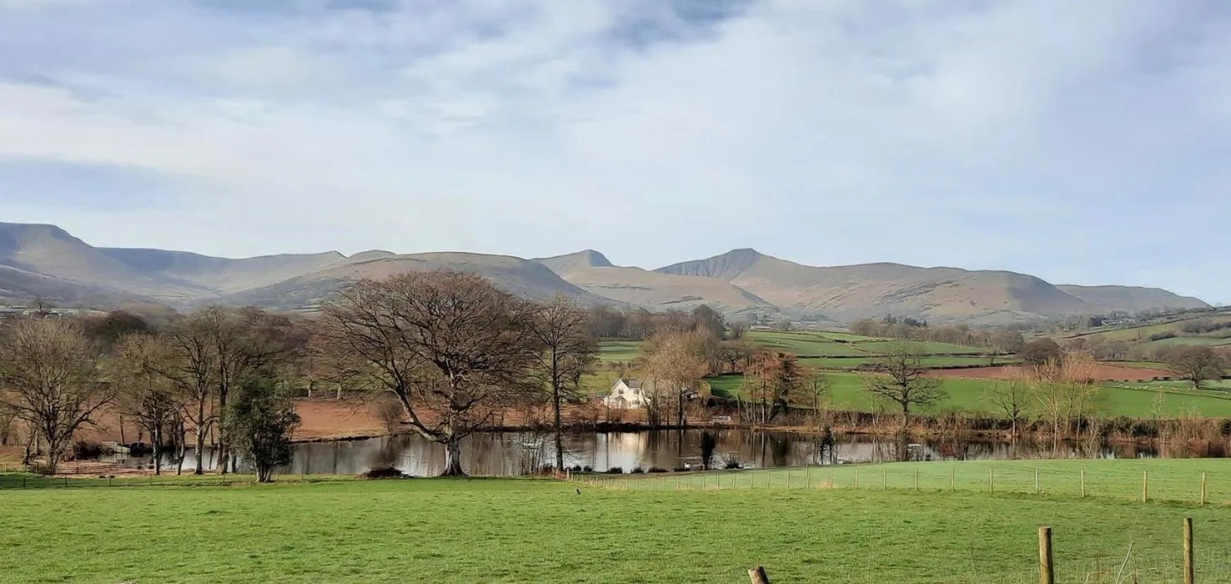 Property building in The Lodge Brecon B&B