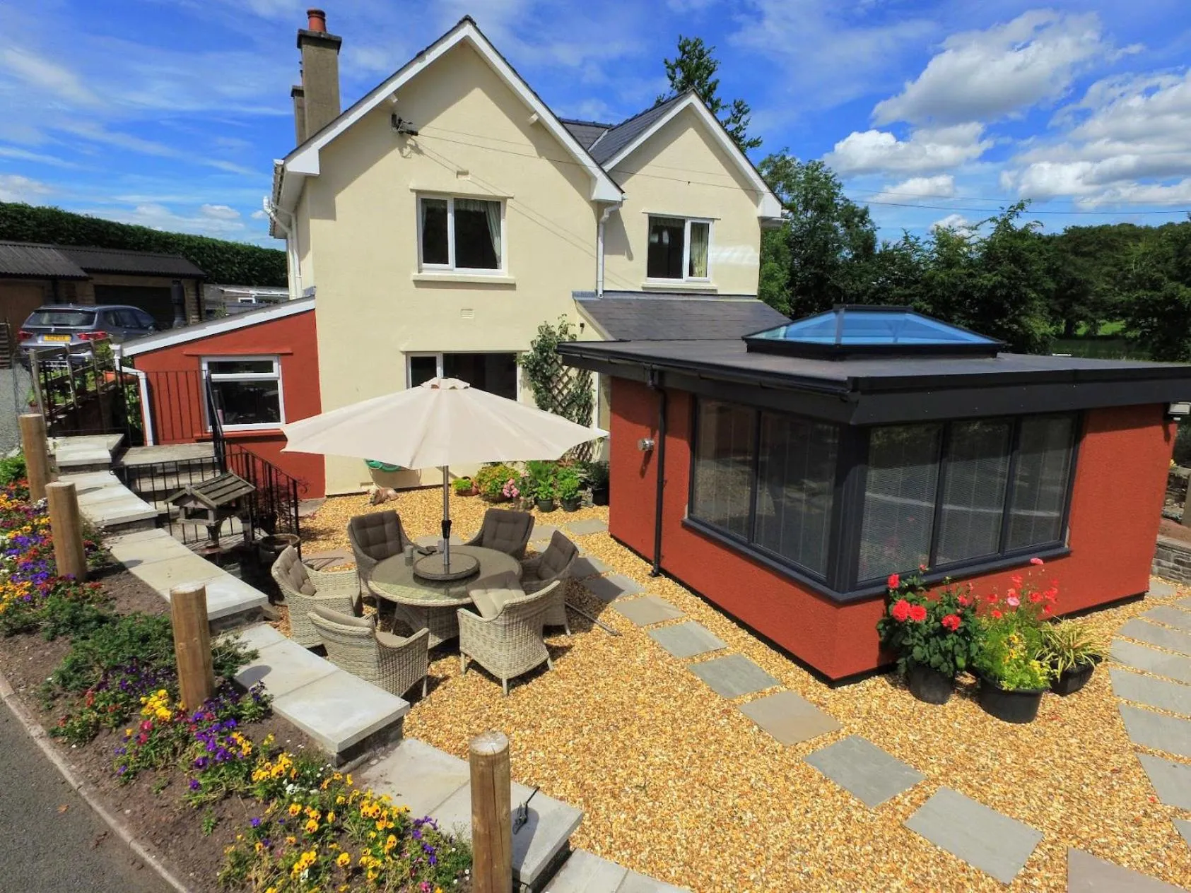 Property Building in The Lodge Brecon B&B