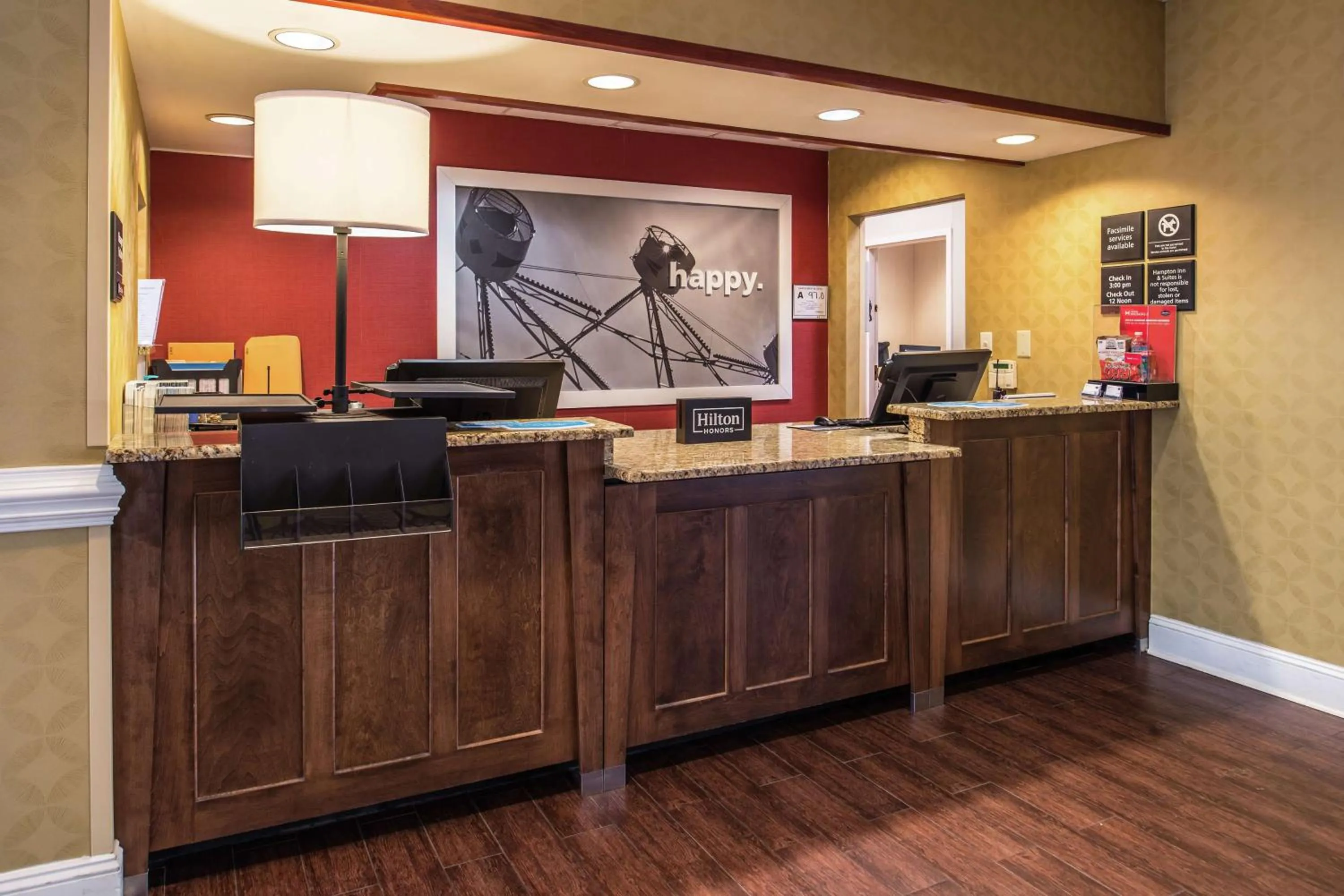 Lobby or reception in Hampton Inn & Suites Charlotte Arrowood Rd