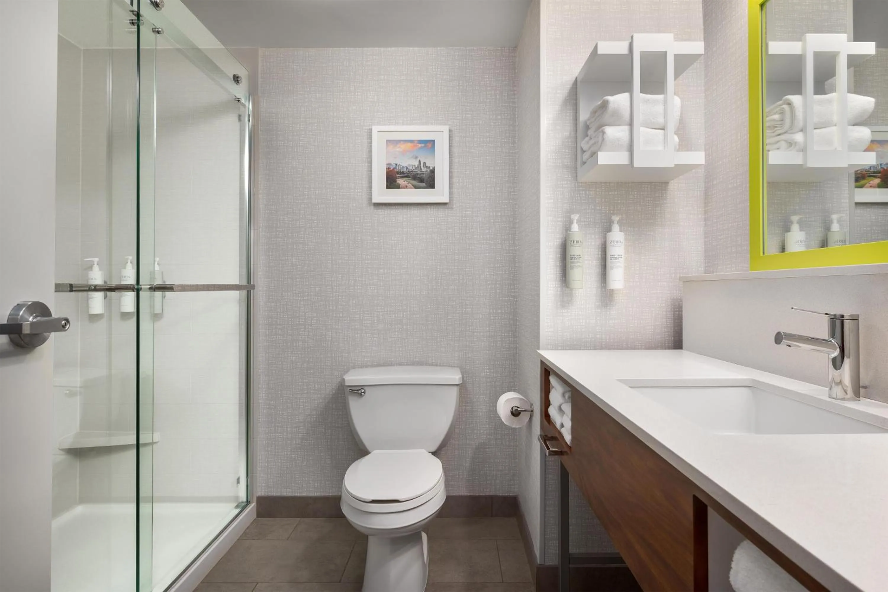 Bathroom in Hampton Inn & Suites Charlotte Arrowood Rd