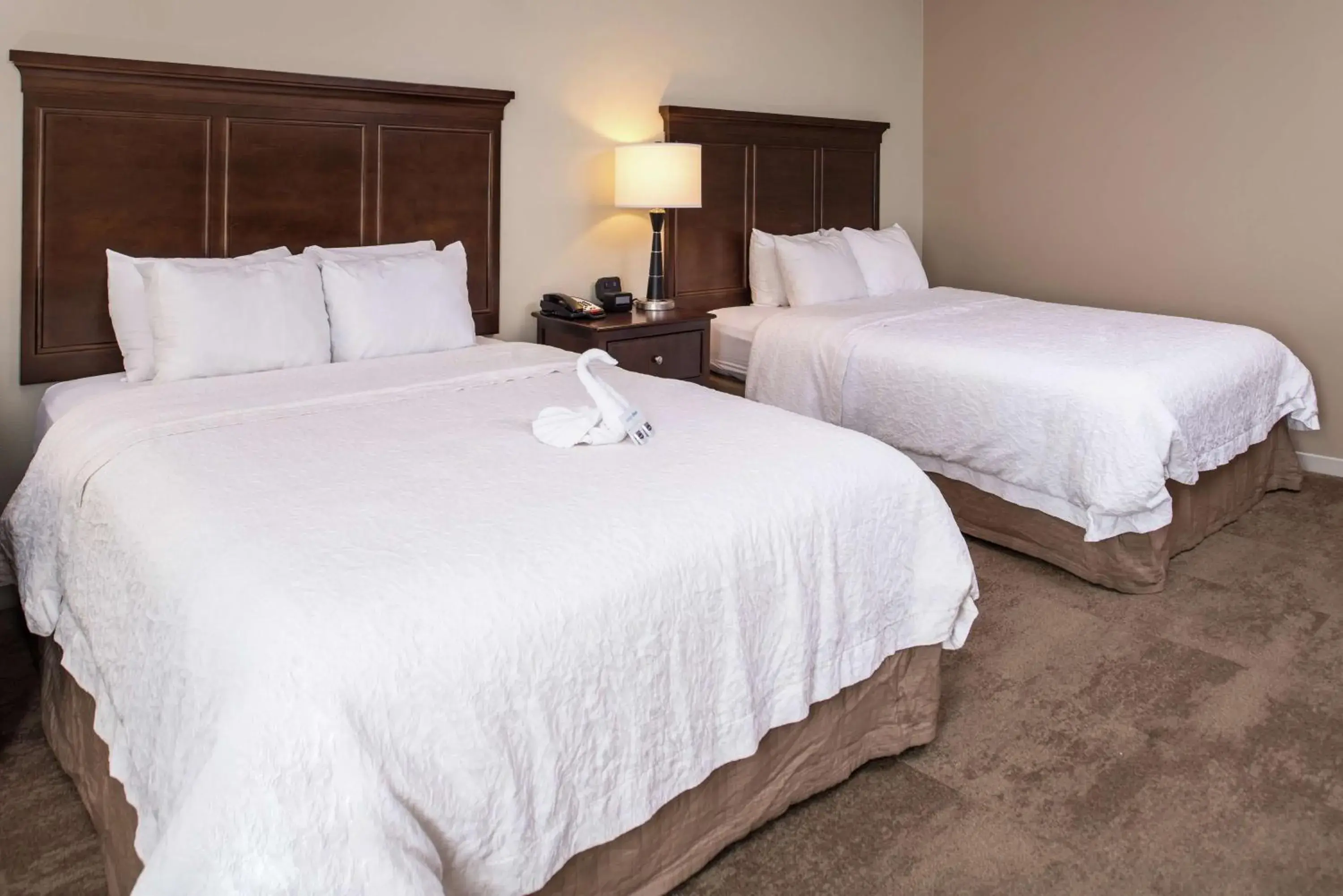 Queen Room with Two Queen Beds - Mobility Access/Non-Smoking in Hampton Inn & Suites Charlotte Arrowood Rd Queen Room with Two Queen Beds - Mobility Access/Non-Smoking in Hampton Inn & Suites Charlotte Arrowood Rd