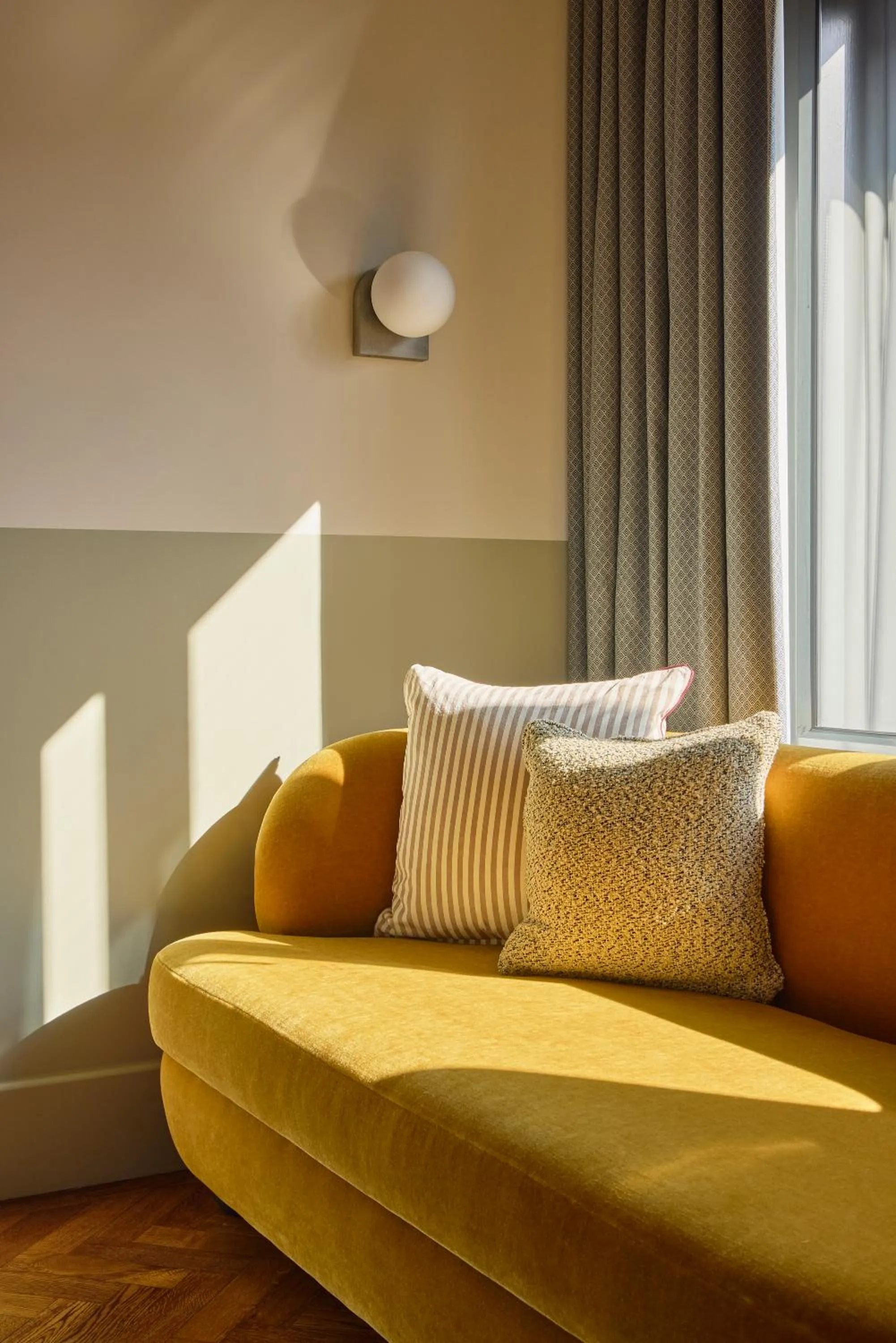 Seating area in The Hoxton, Shoreditch