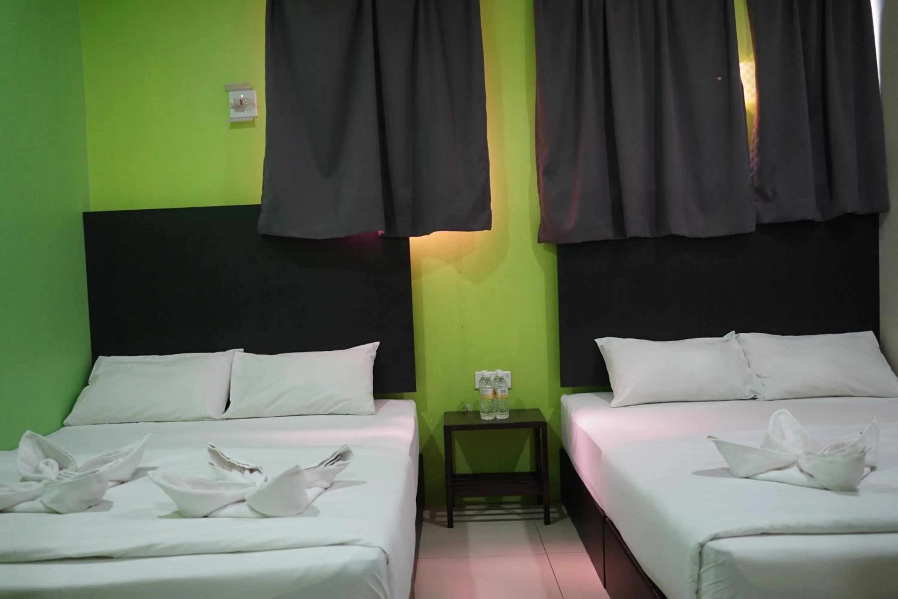 Bed in Hotel Victory Inn KLIA and KLIA 2