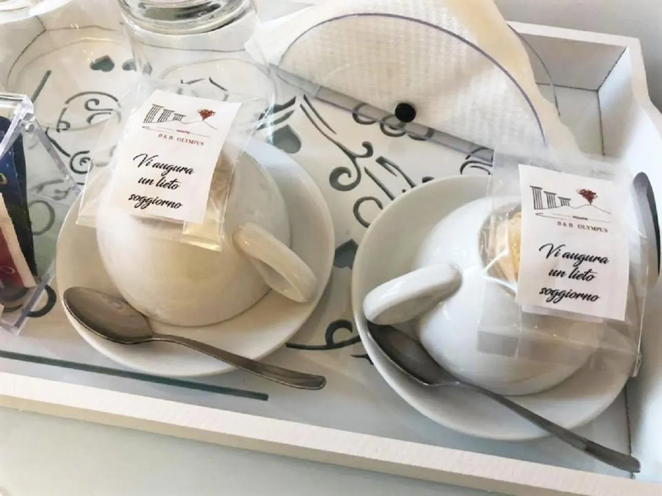 Coffee/tea facilities in B&B Pompei Olympus