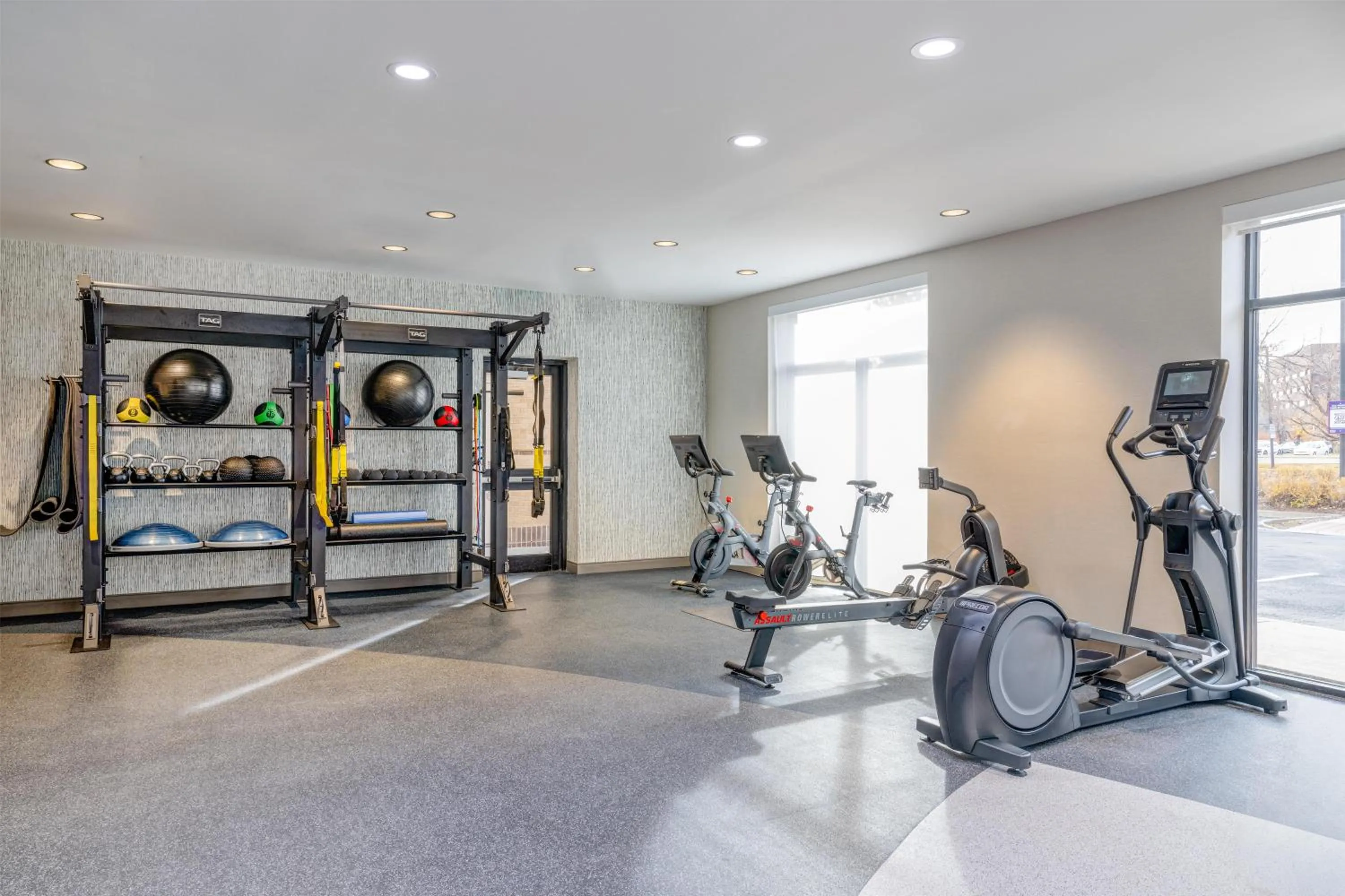 Fitness centre/facilities in Hilton Garden Inn Denver Tech Center