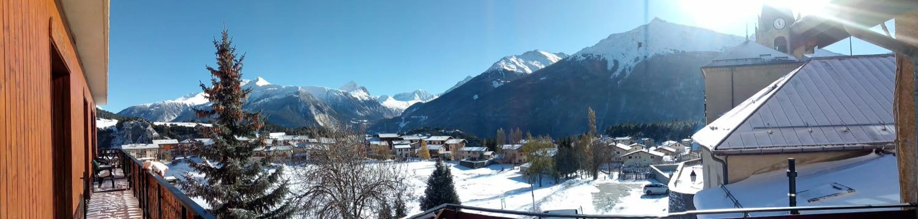 Mountain view in ALPINA LODGE VANOISE ex hotel du soleil