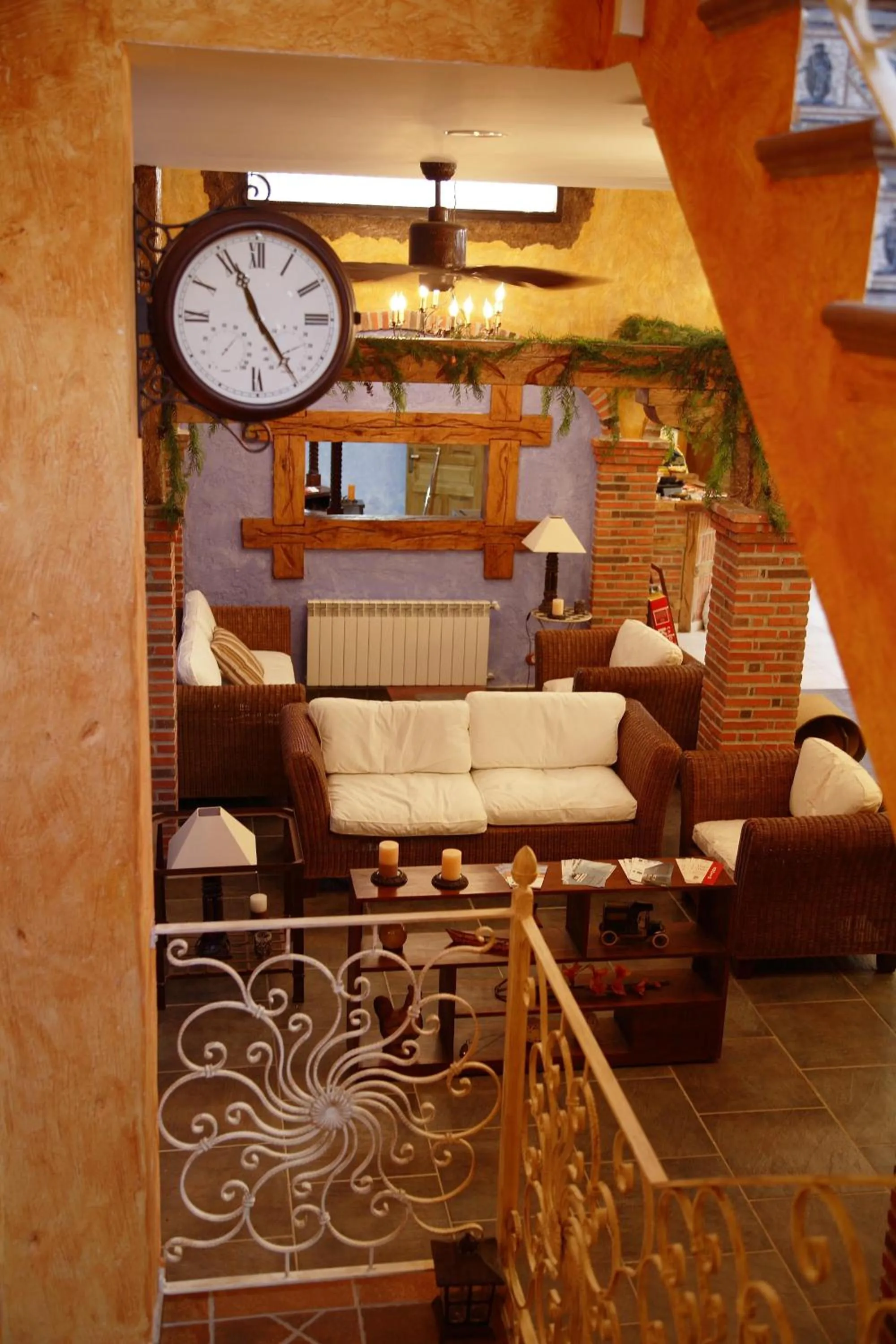 Lobby or reception in Posada-Spa Privilegio de Vara