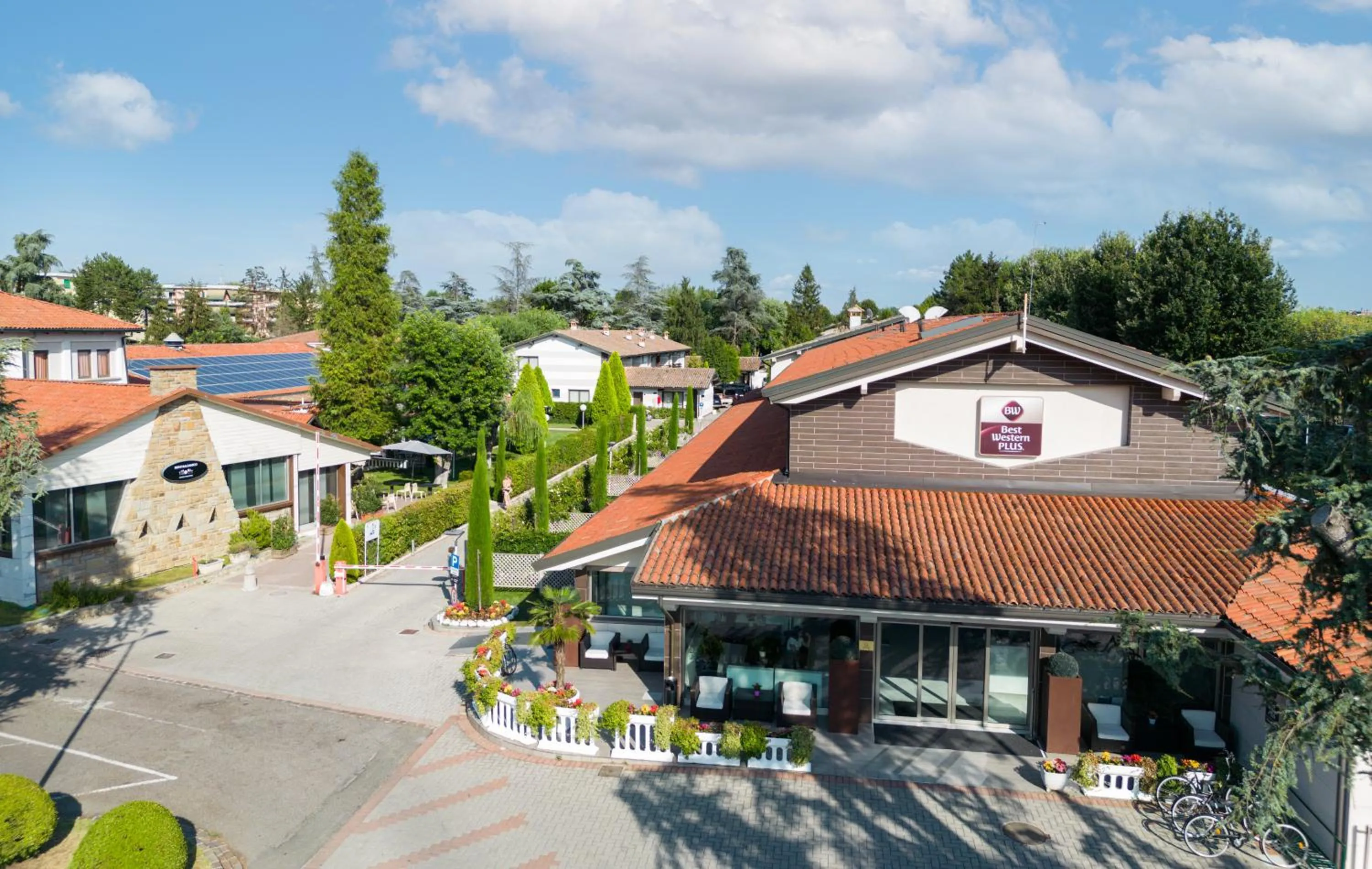 Bird's eye view in Best Western Plus Hotel Modena Resort