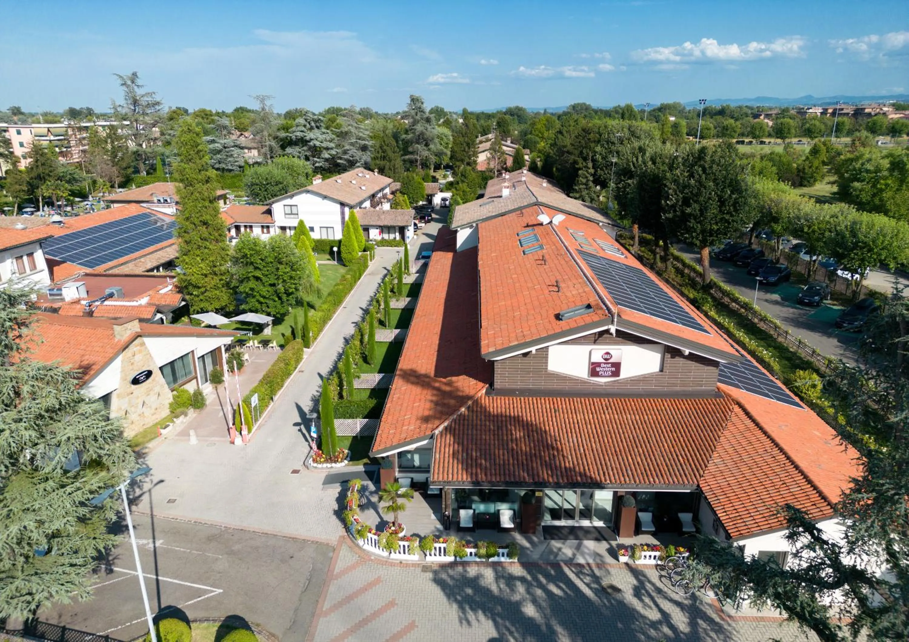 Bird's eye view in Best Western Plus Hotel Modena Resort