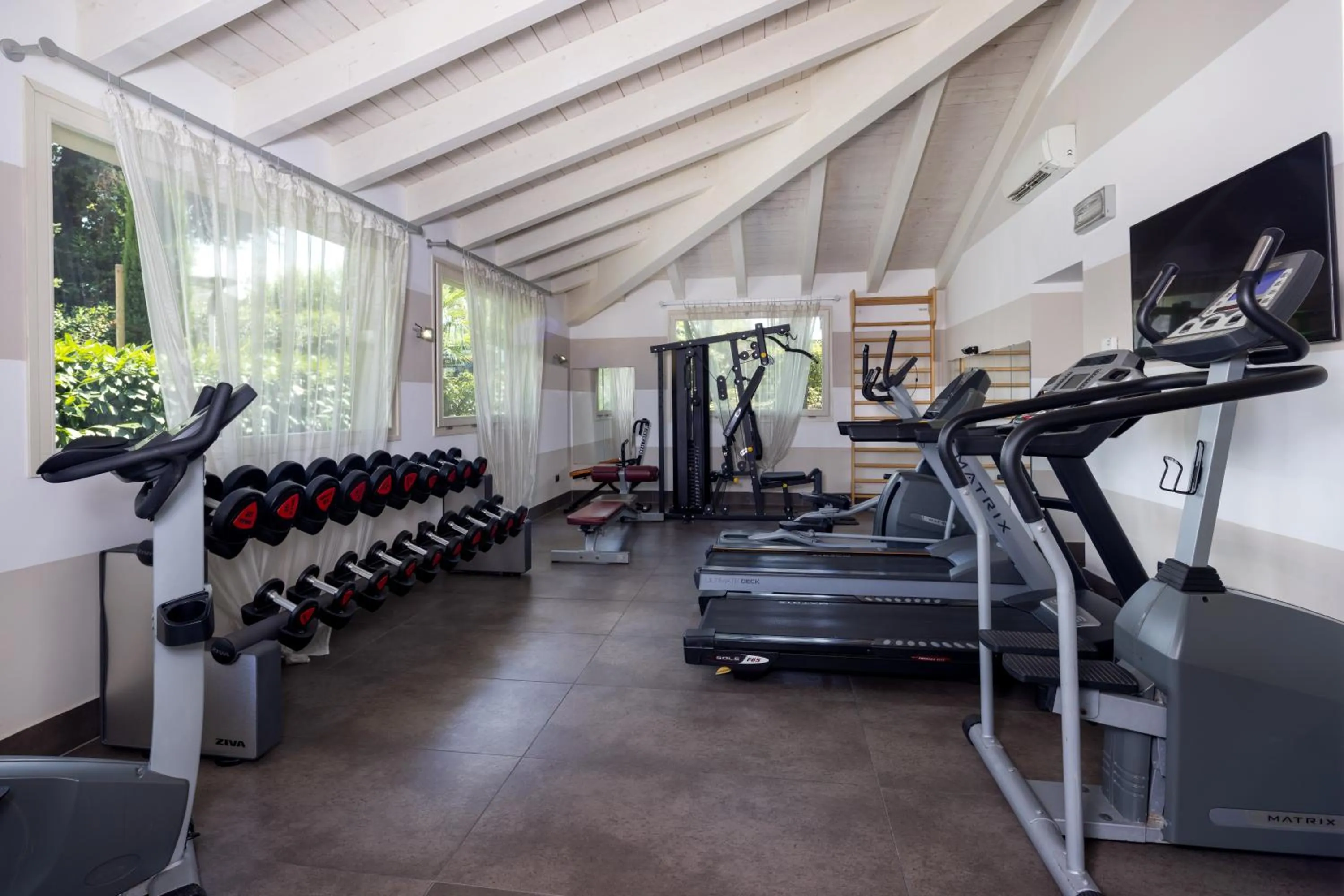 Fitness centre/facilities in Best Western Plus Hotel Modena Resort