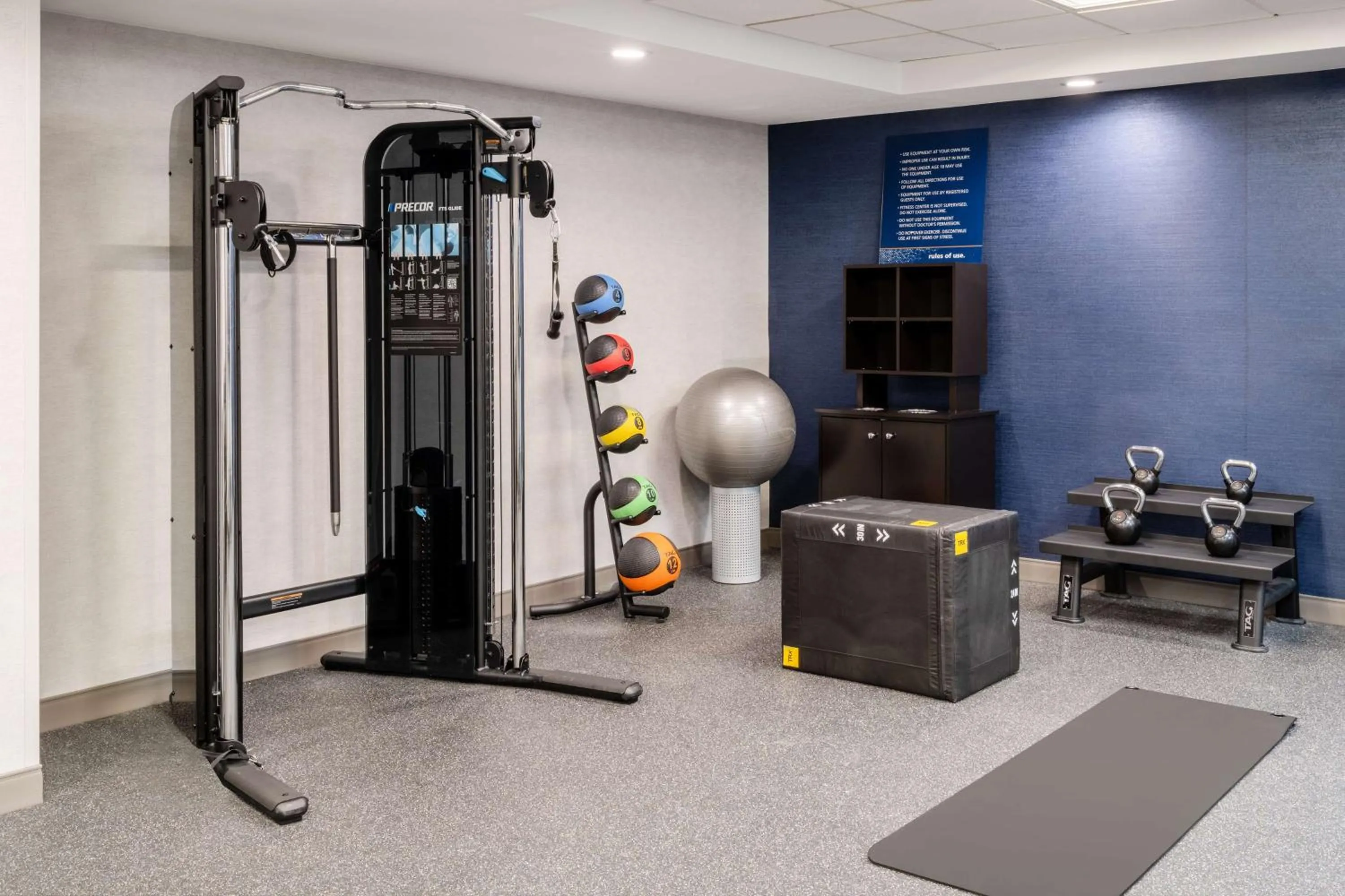 Fitness centre/facilities in Hampton Inn by Hilton Irvine East - Lake Forest