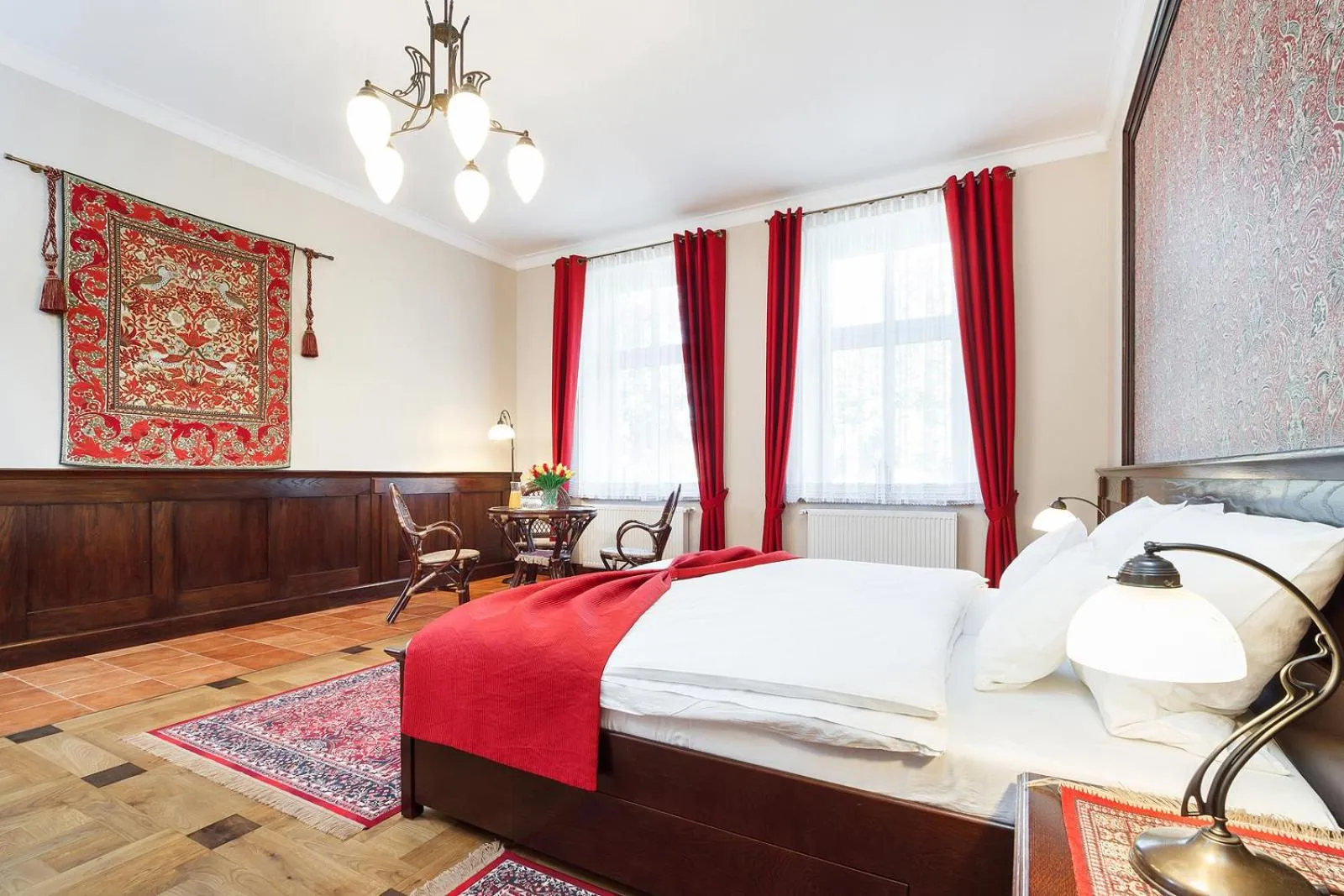 Photo of the whole room, Bed in Elegant Apartments