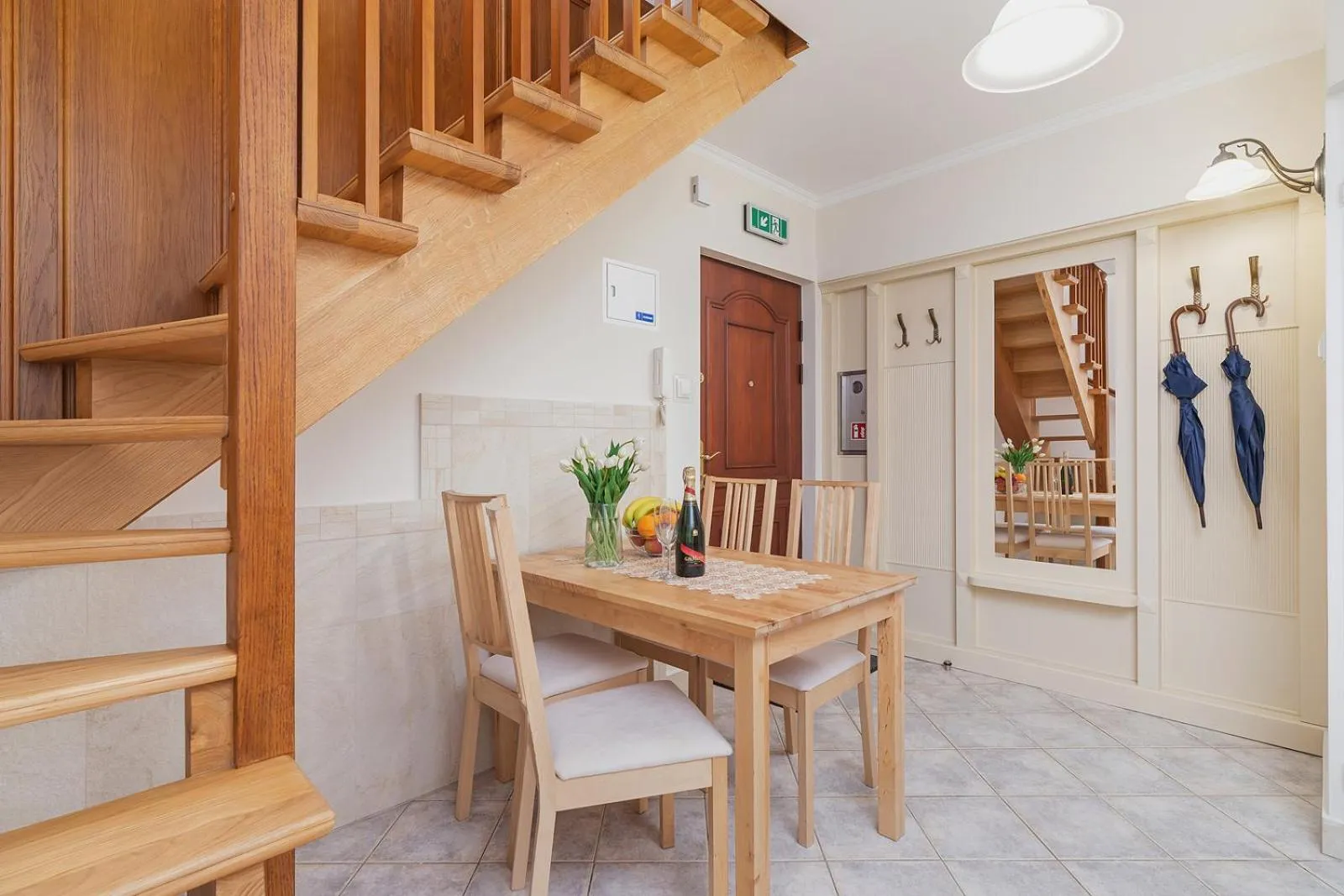 Dining area in Elegant Apartments
