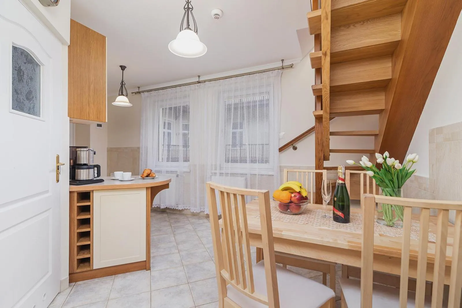Dining area in Elegant Apartments