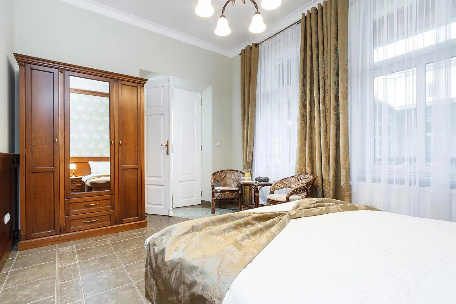 Photo of the whole room, Bed in Elegant Apartments