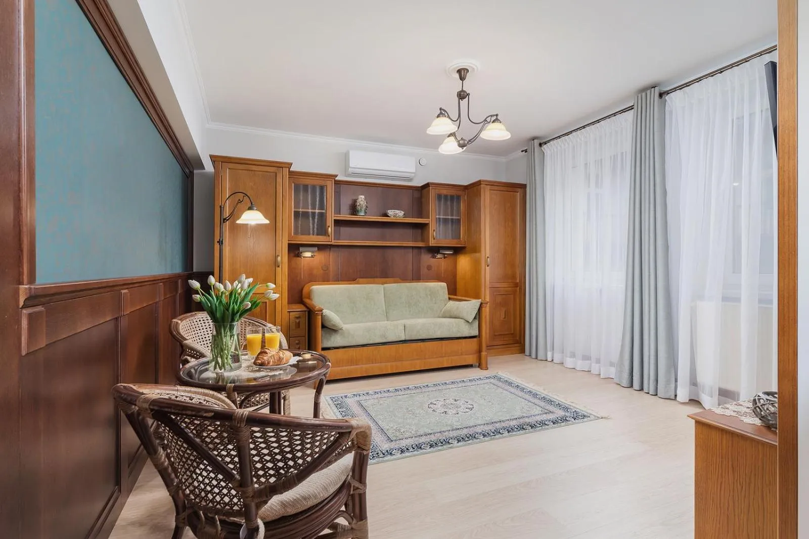 Living room in Elegant Apartments