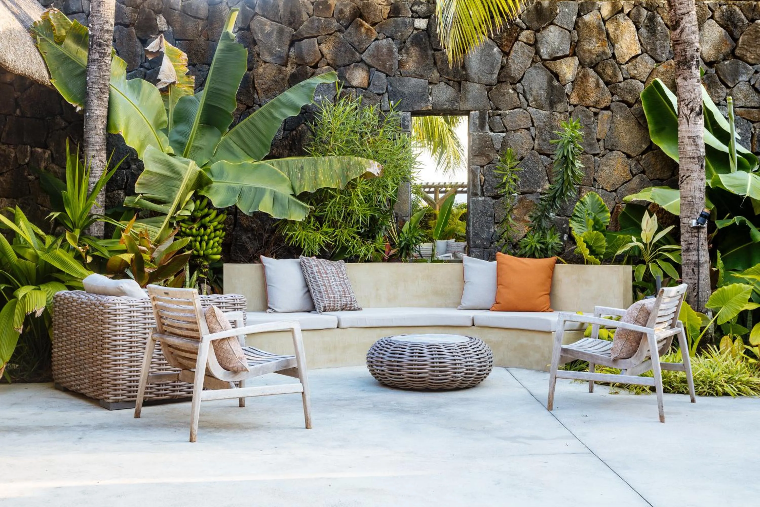 Seating area in Friday Attitude