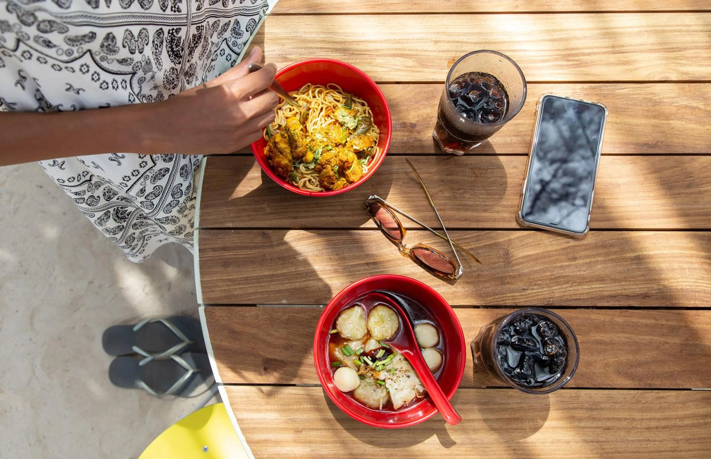 Food and drinks in Friday Attitude