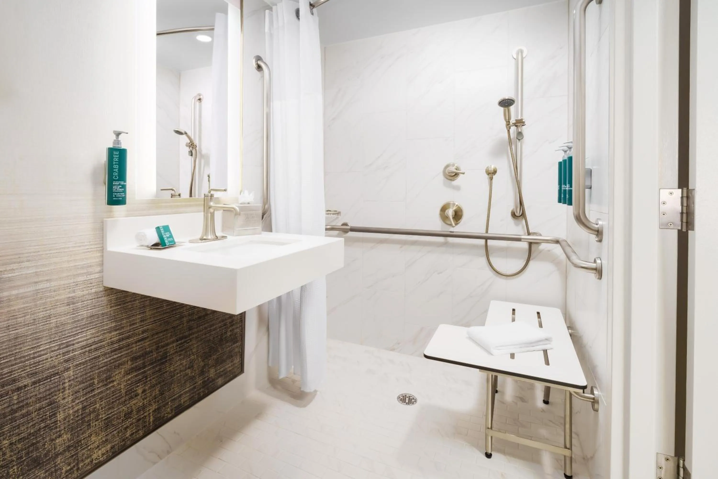 Bathroom in Hilton Charlotte University Place