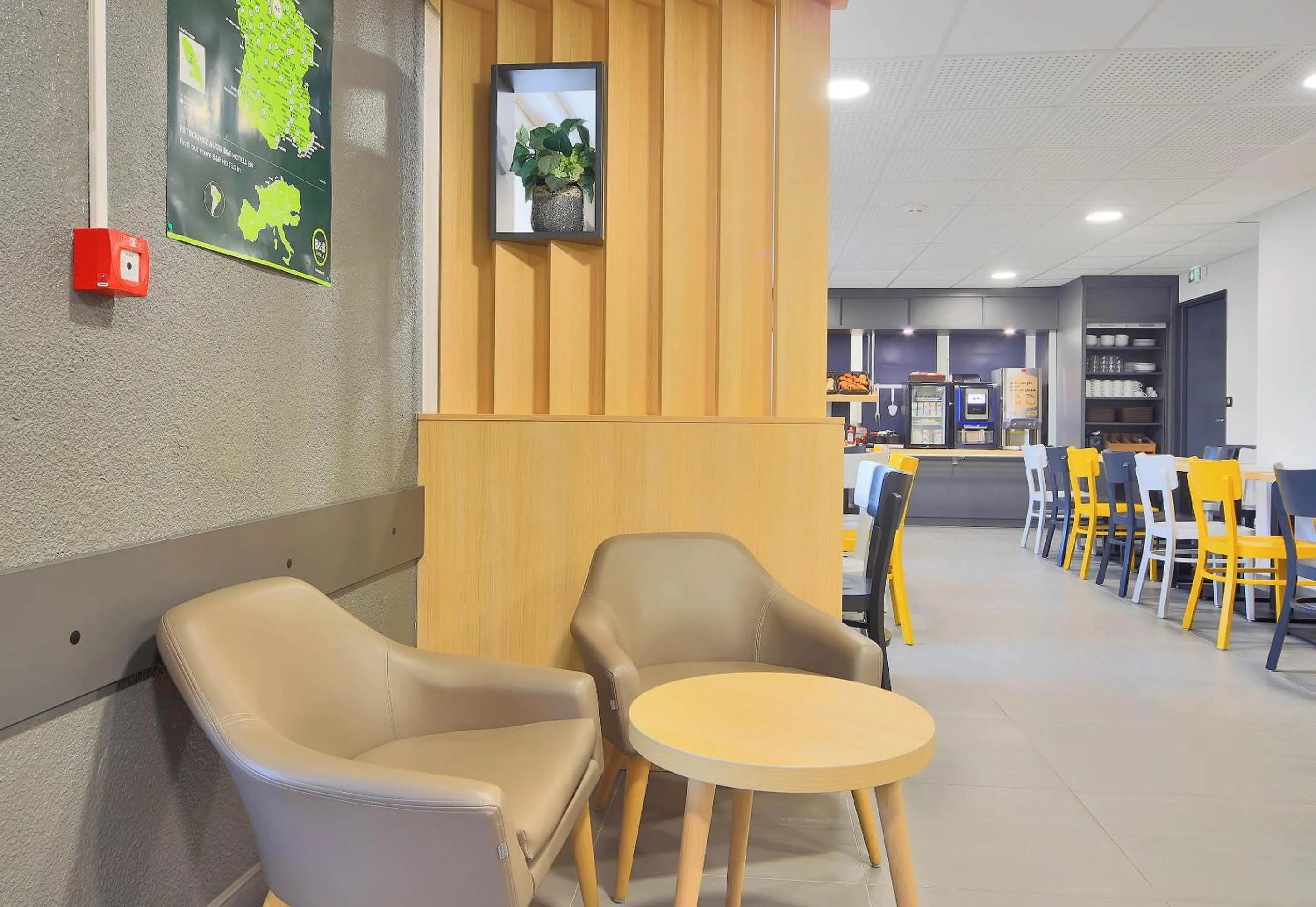 Lobby or reception in B&B HOTEL Le Tréport Friville