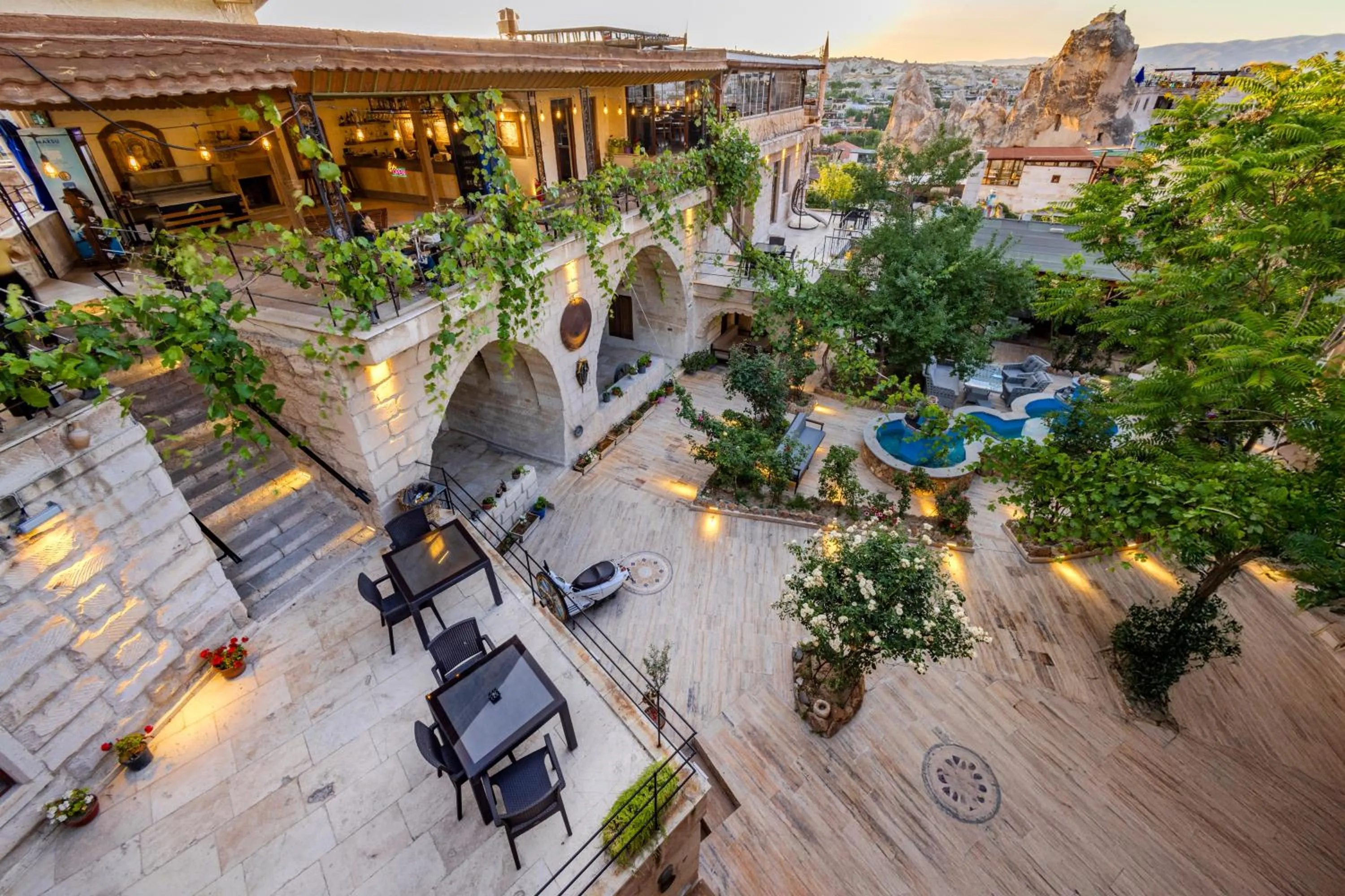 Property building in Kayatas Cave Suites