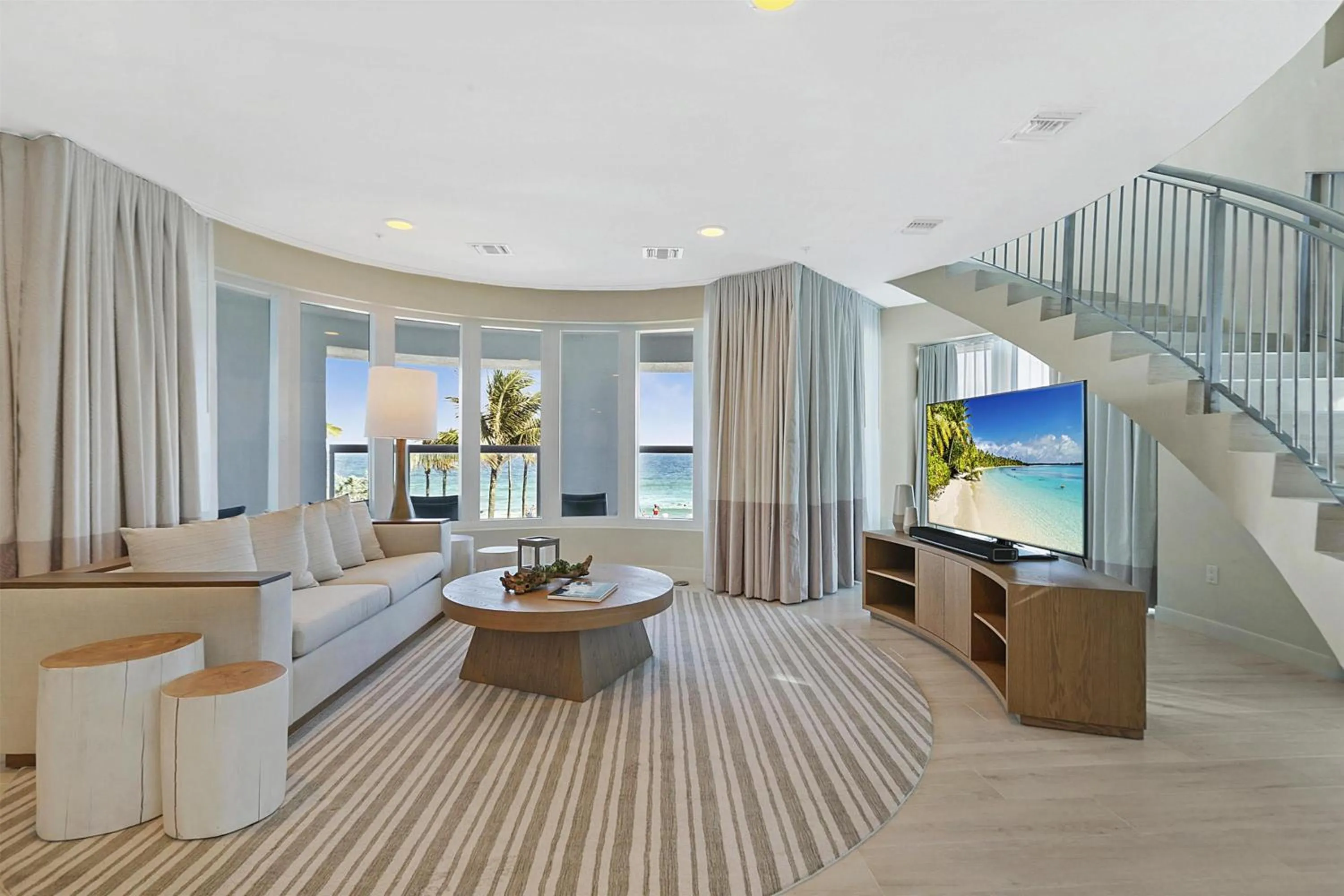 Living room in Beach House Fort Lauderdale, A Hilton Resort