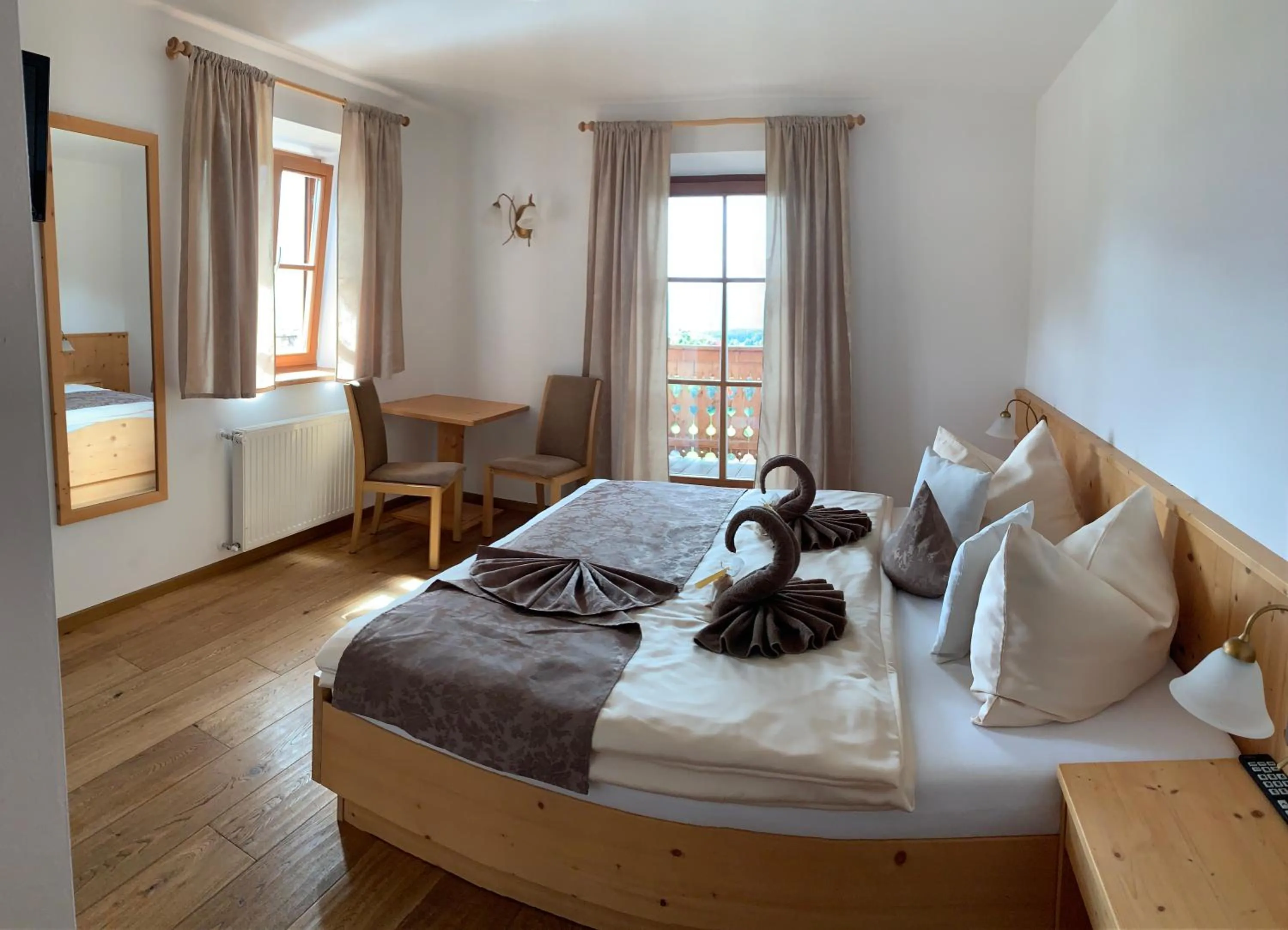 Bed in Gasthaus Bad Siess