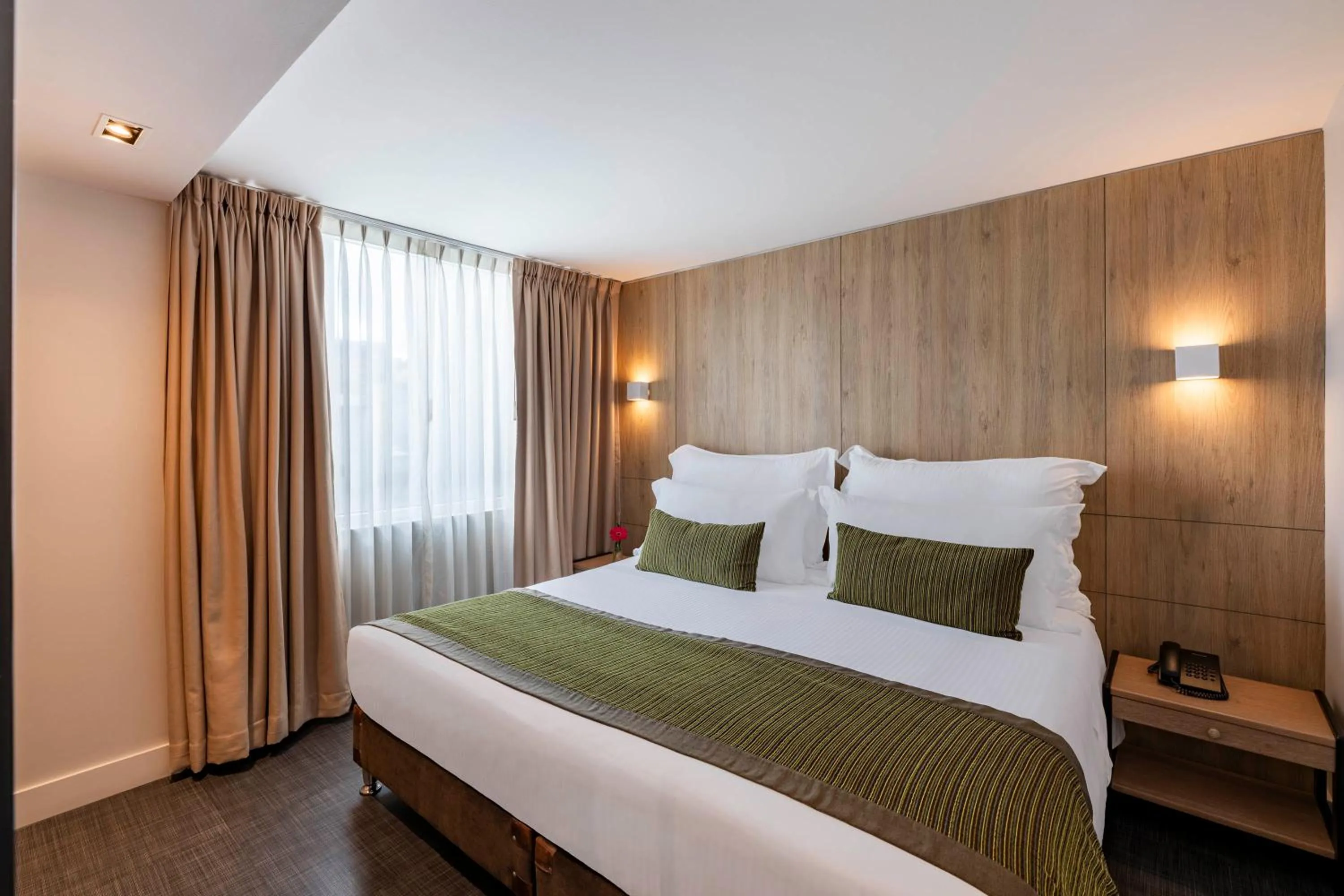 Bedroom, Bed in Suites by Vilar América