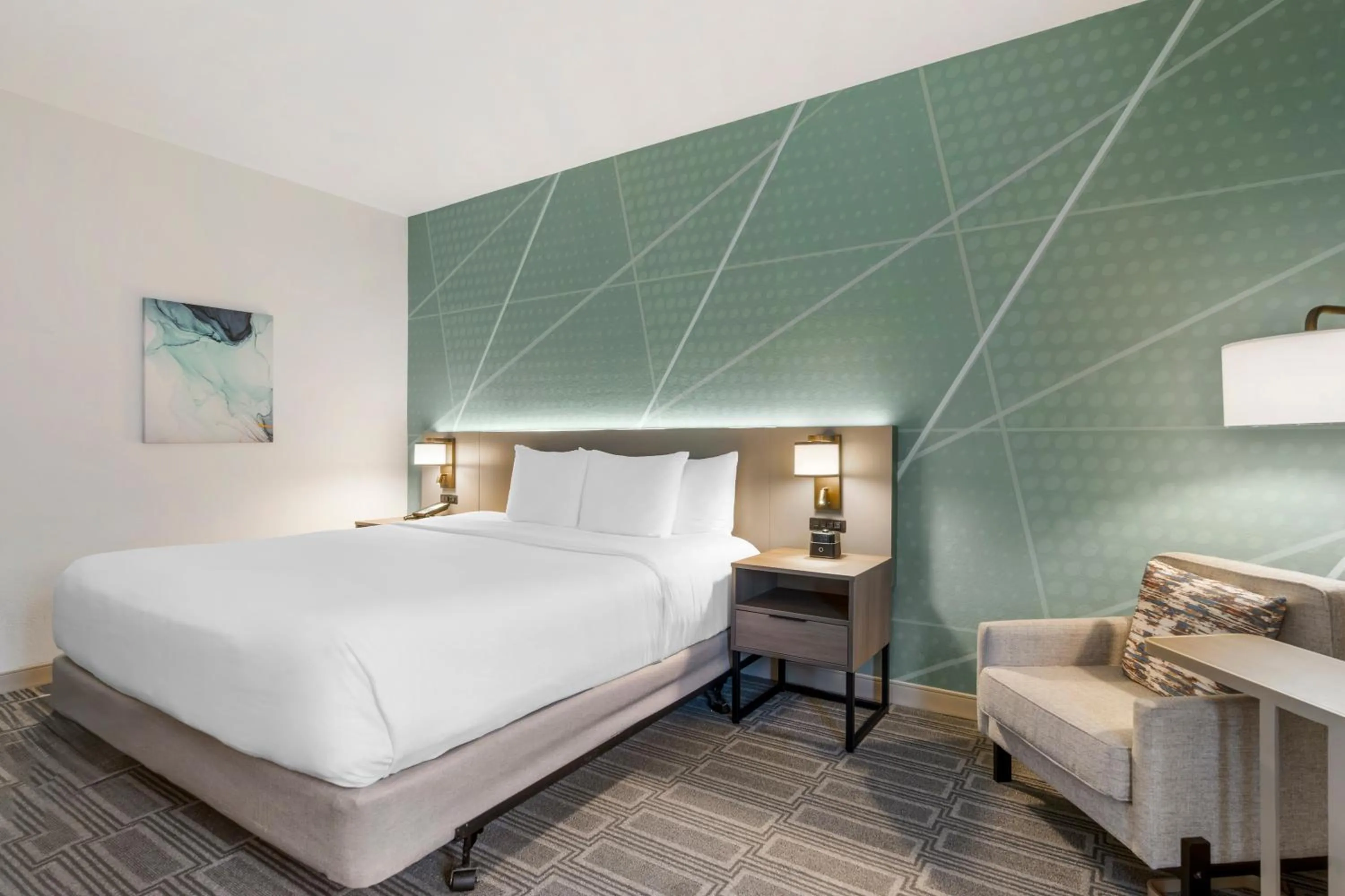 Bed in Comfort Inn & Suites Port Charlotte-Punta Gorda