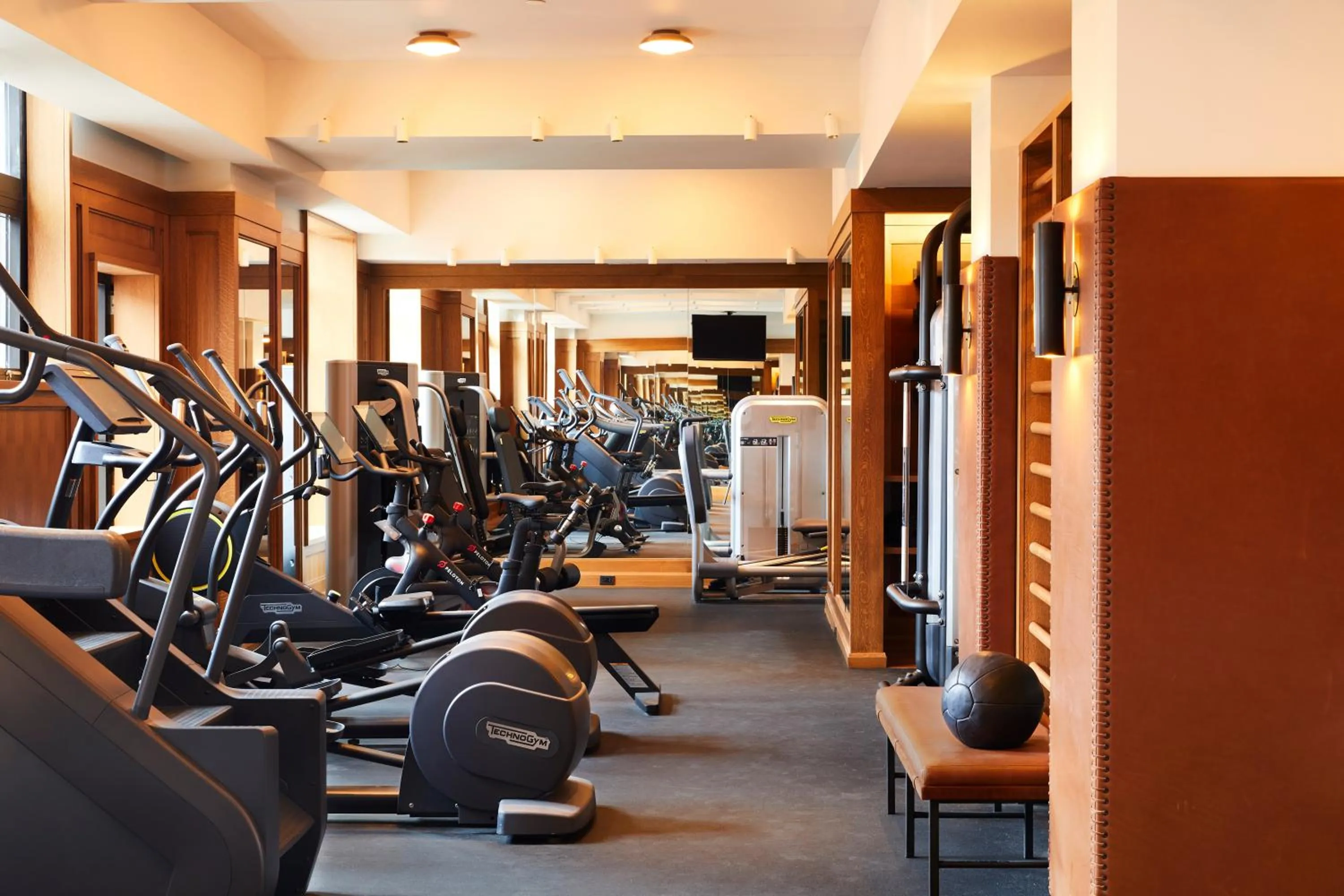 Fitness centre/facilities in Shinola Hotel