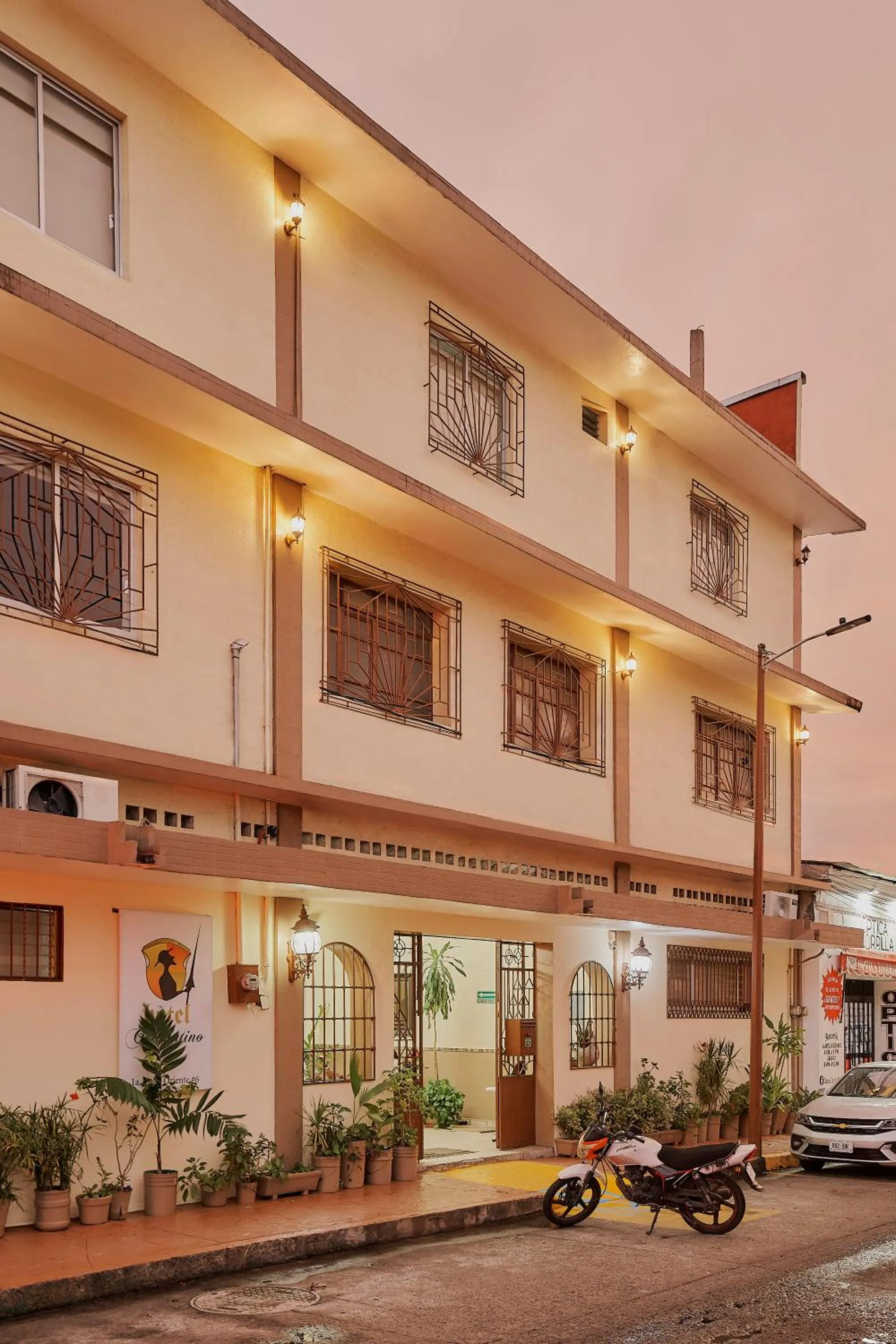 Property building in Hotel Cervantino