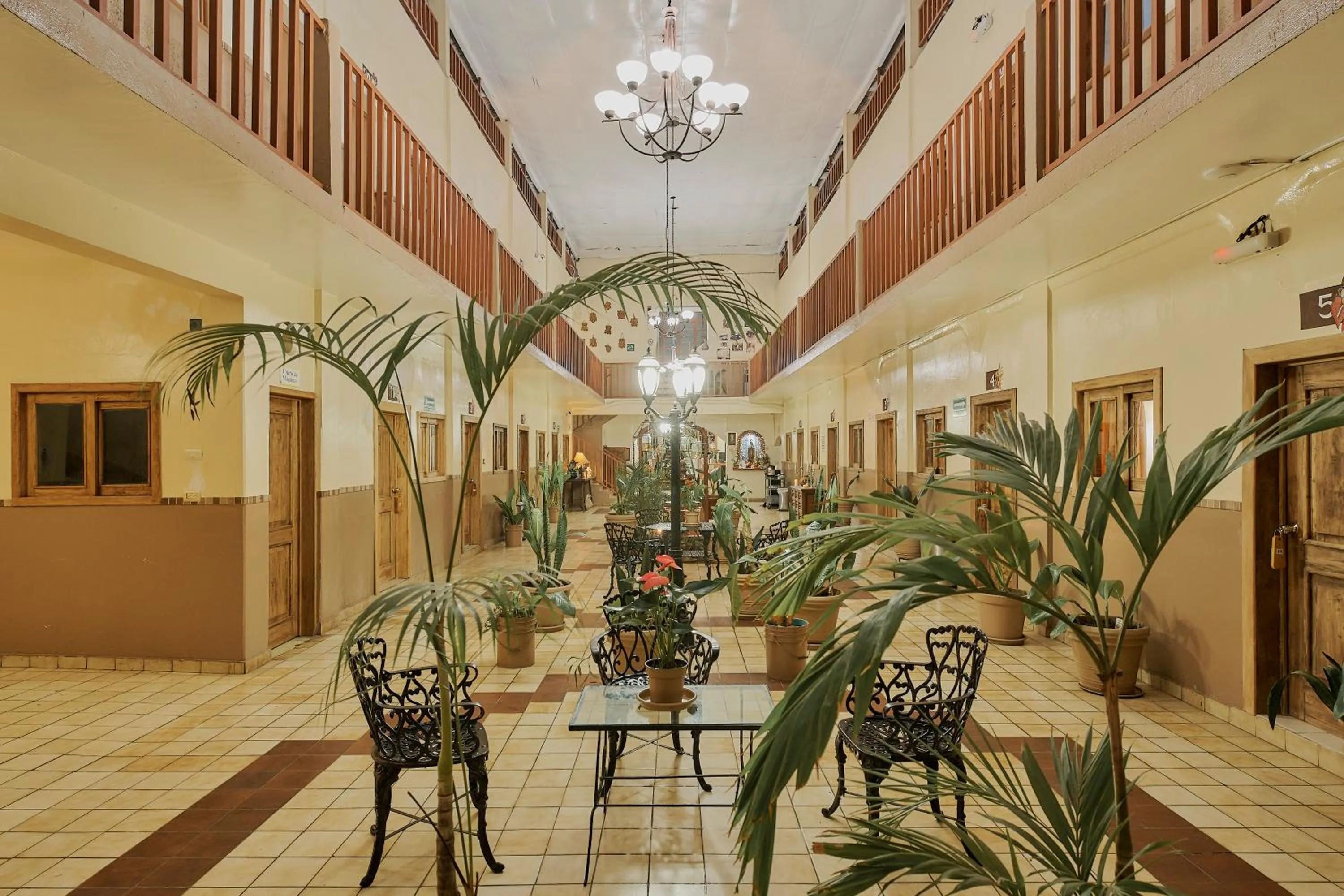 Property building in Hotel Cervantino