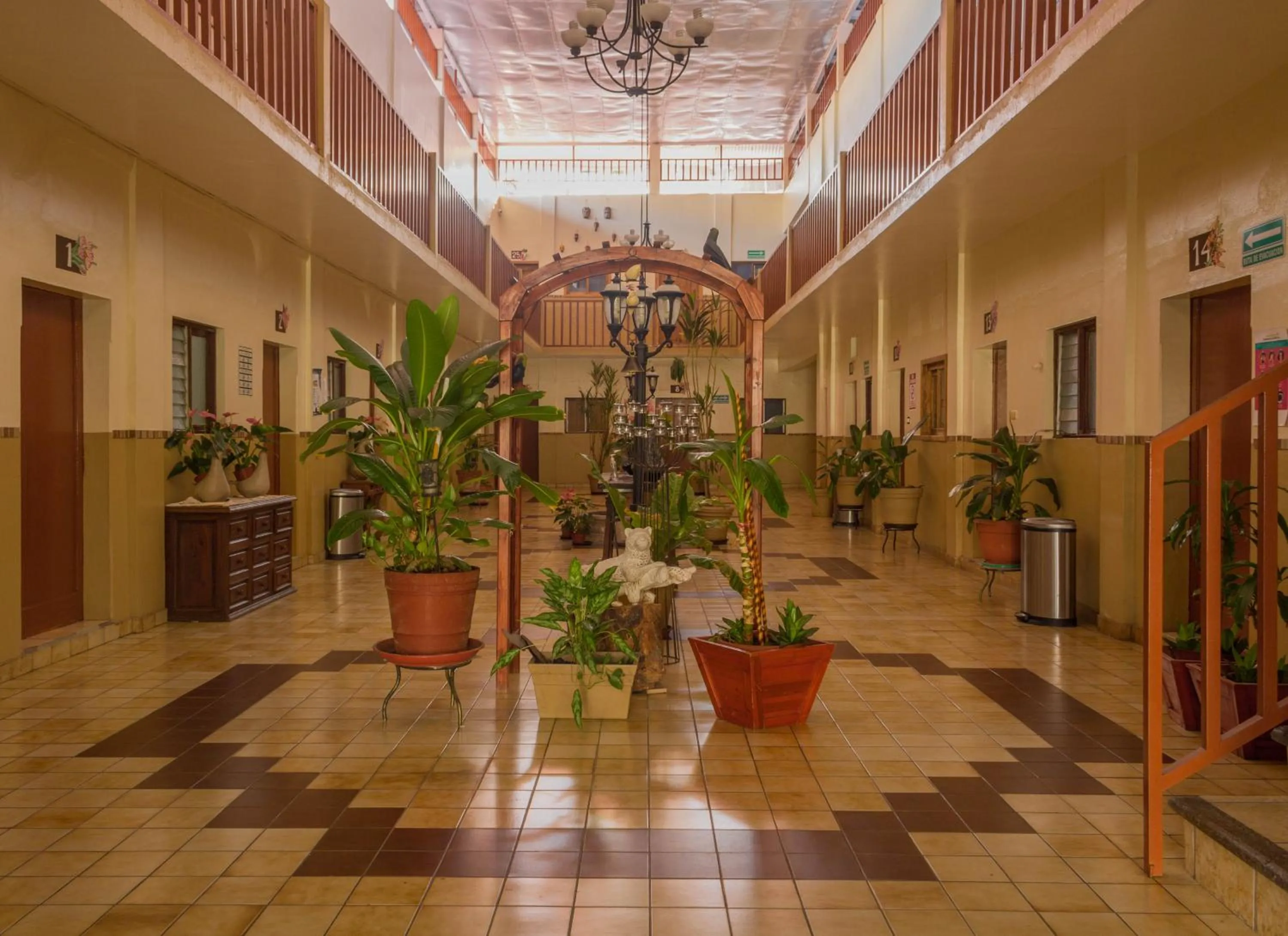 Property building in Hotel Cervantino