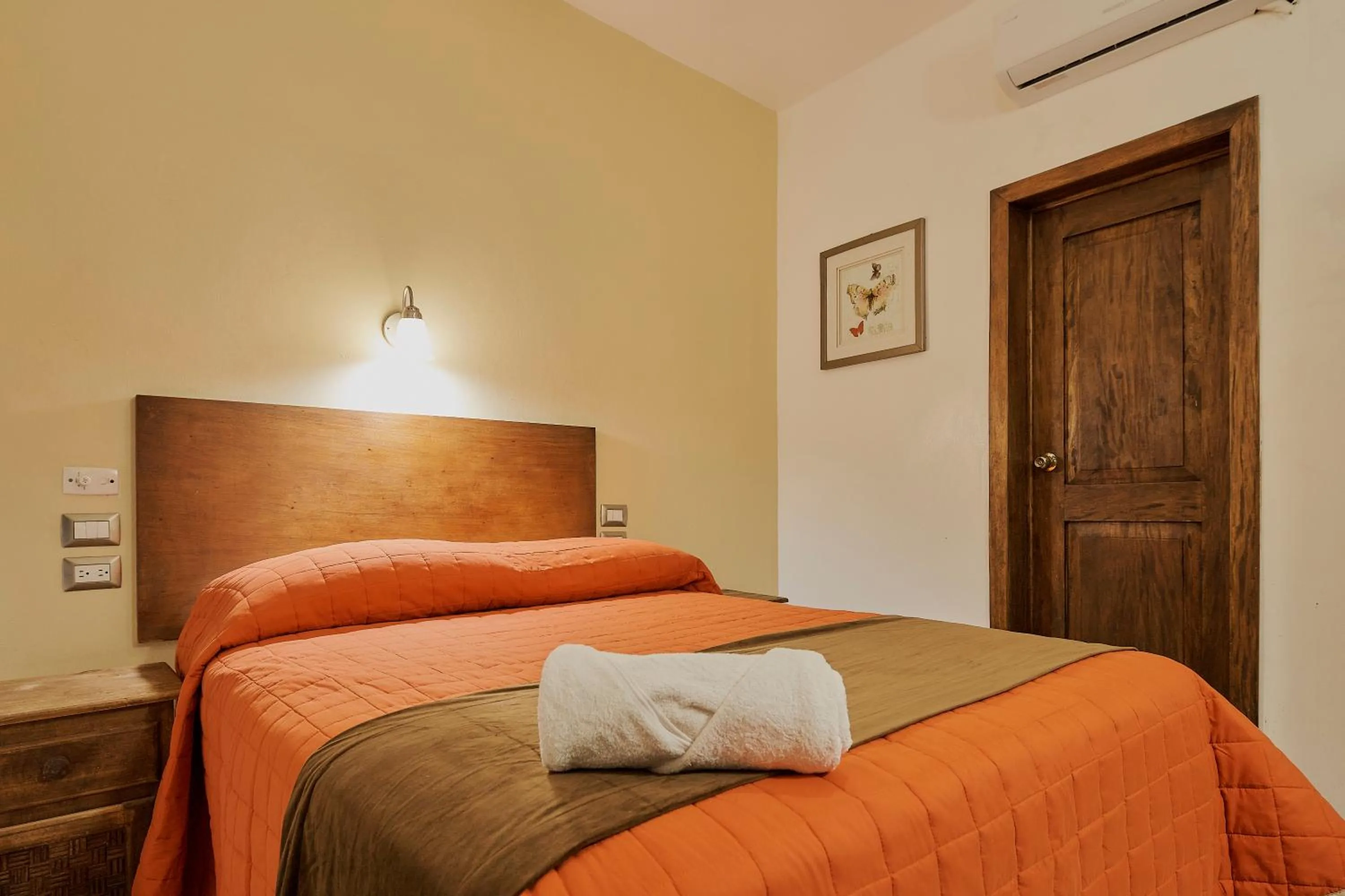 Bed in Hotel Cervantino