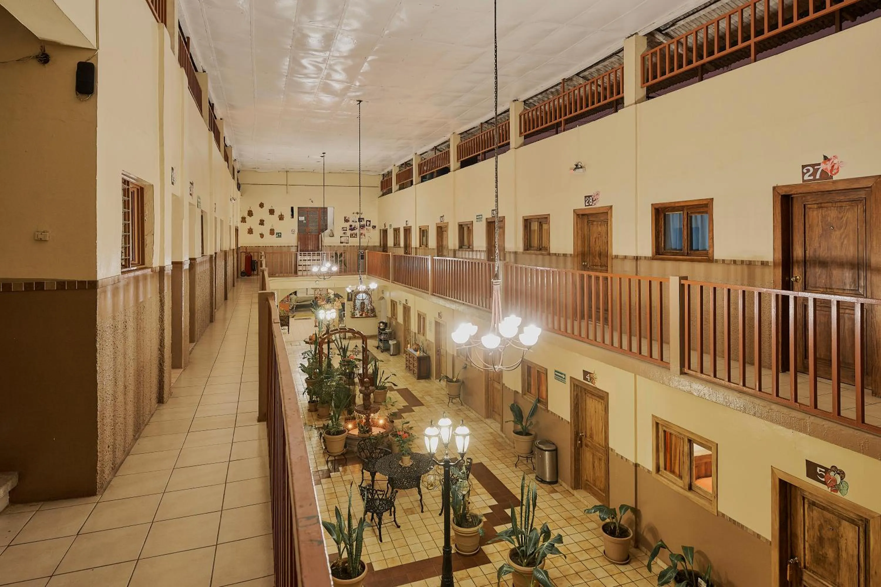 Property building in Hotel Cervantino