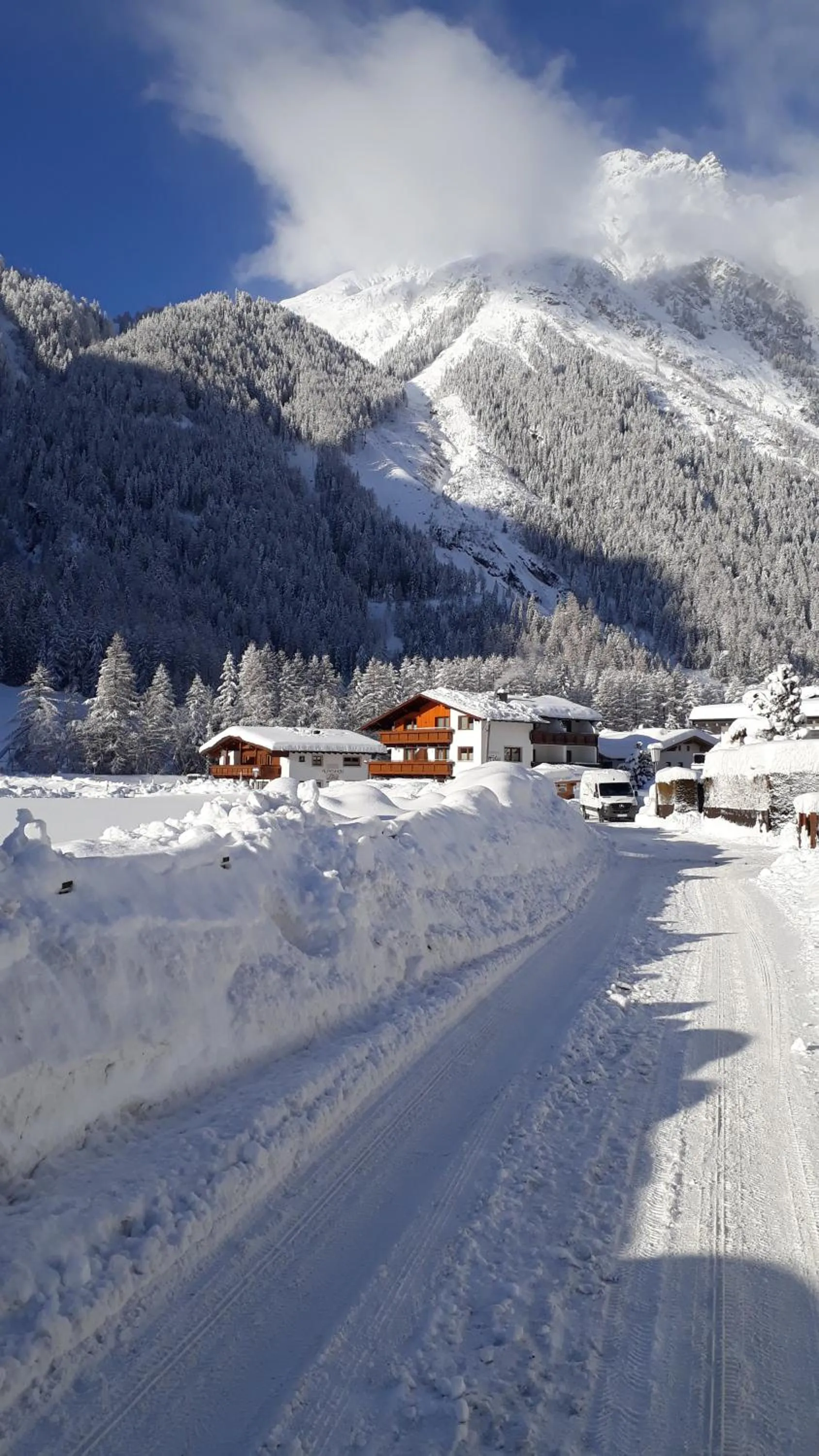 Property building in Gästehaus Helga