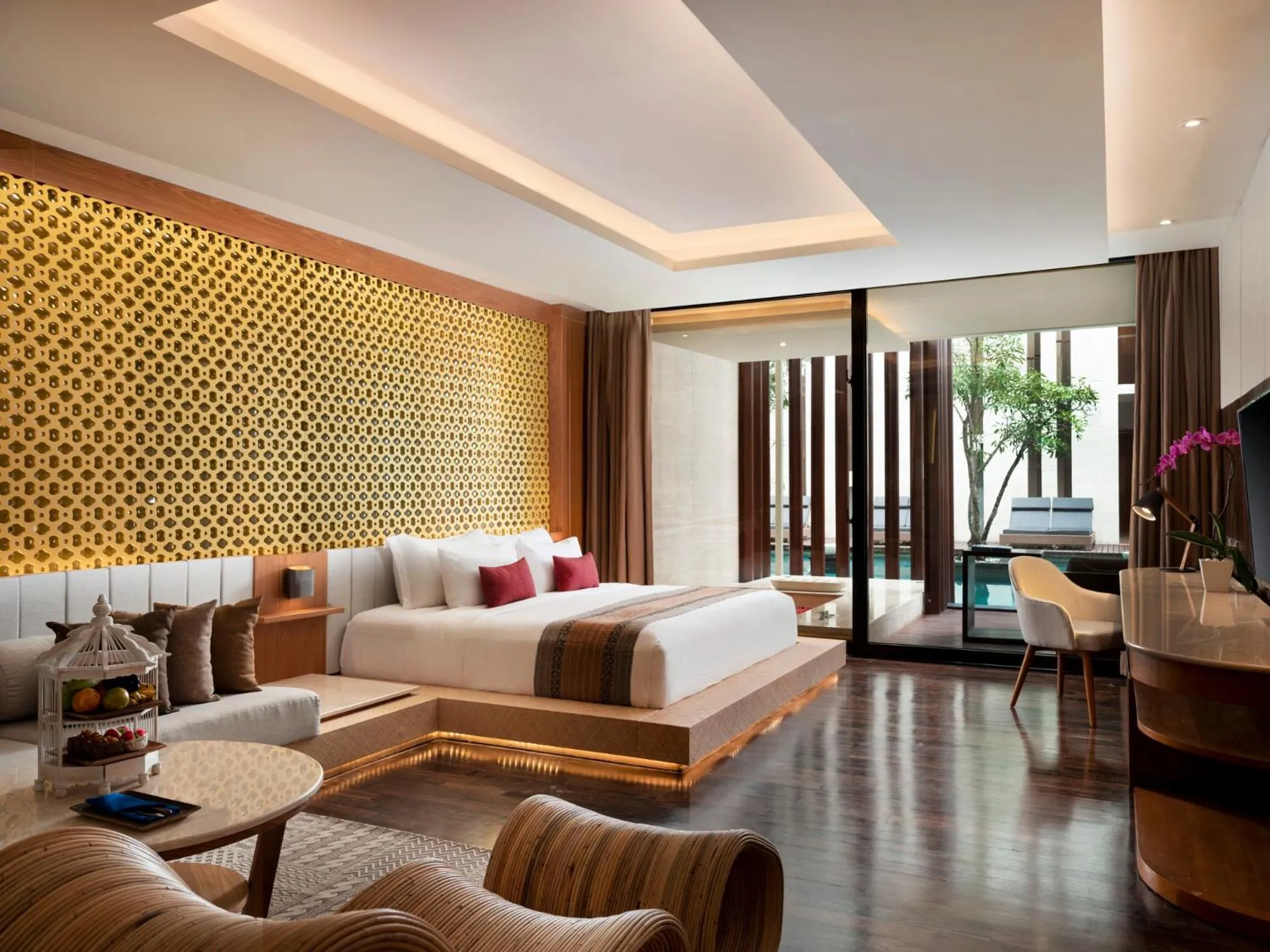 Bed in Grand Seminyak Lifestyle Boutique Bali Resort