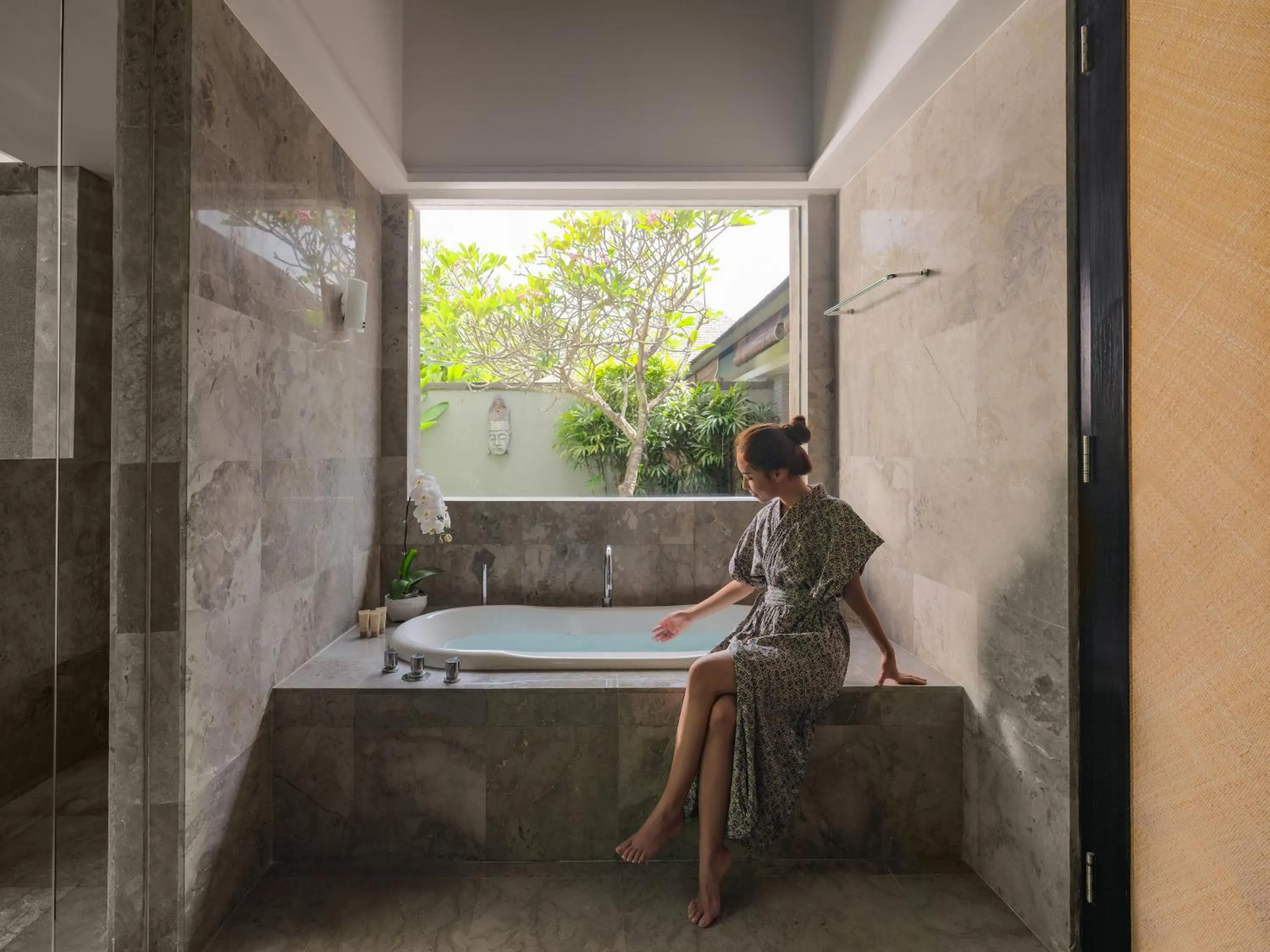 Bathroom in Peppers Seminyak