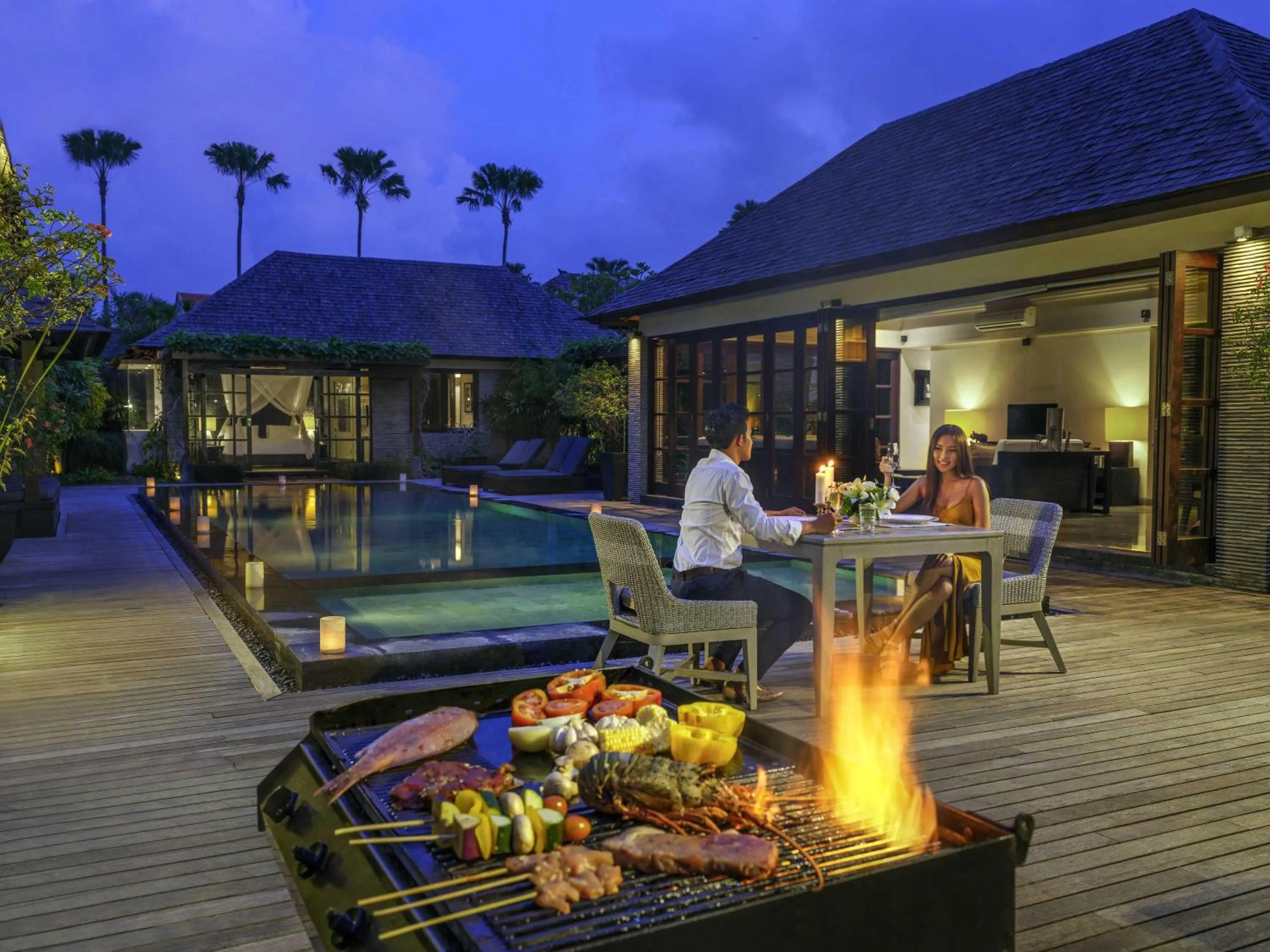 Restaurant/places to eat in Peppers Seminyak