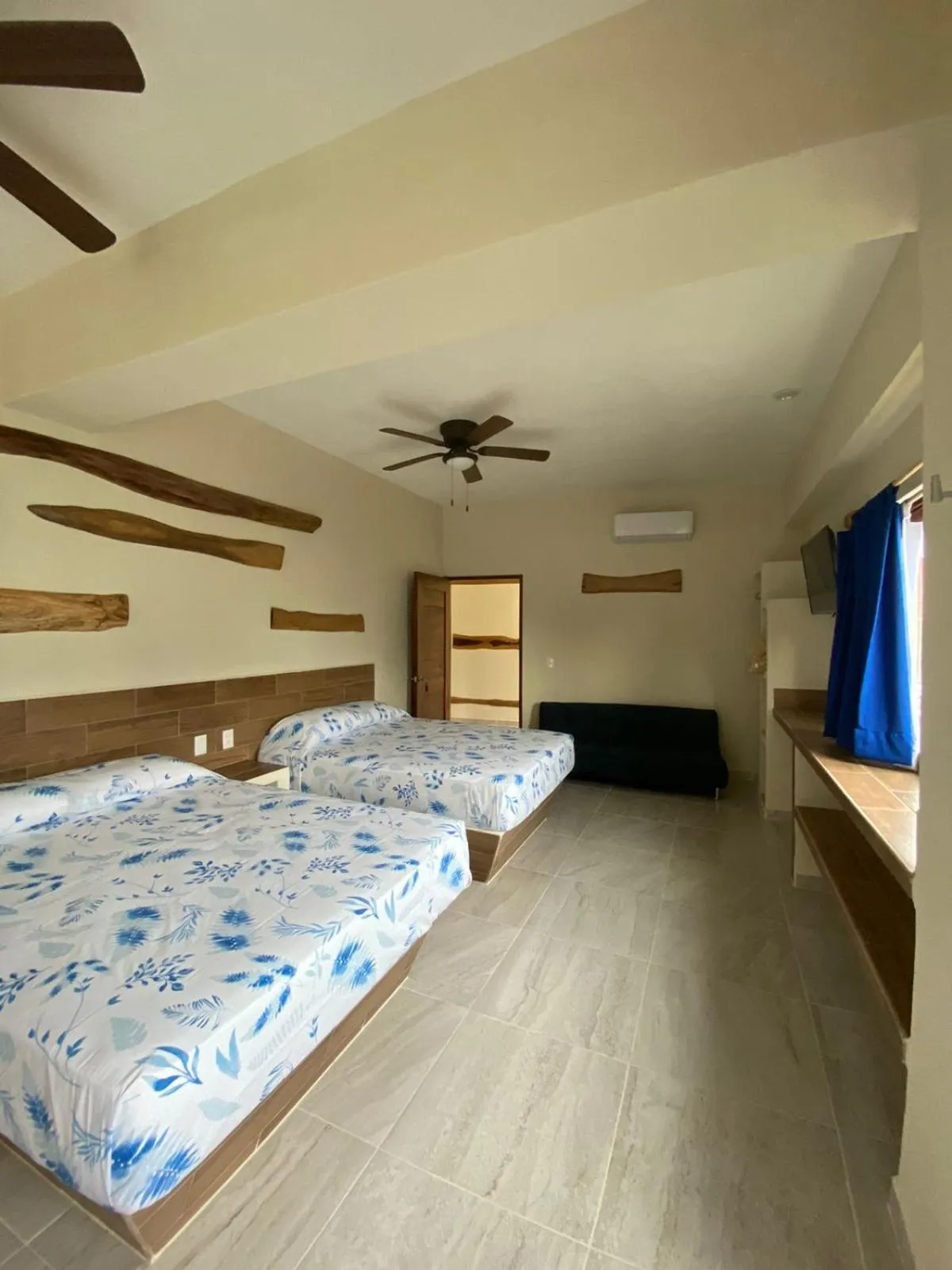 Bed in Bungalows Las Hamacas