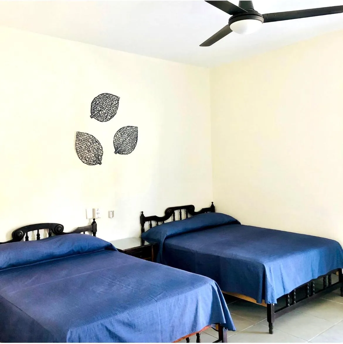 Bed in Bungalows Las Hamacas