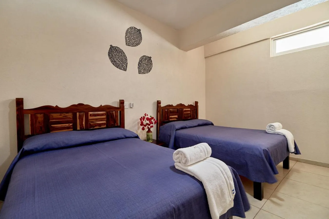 Bed in Bungalows Las Hamacas