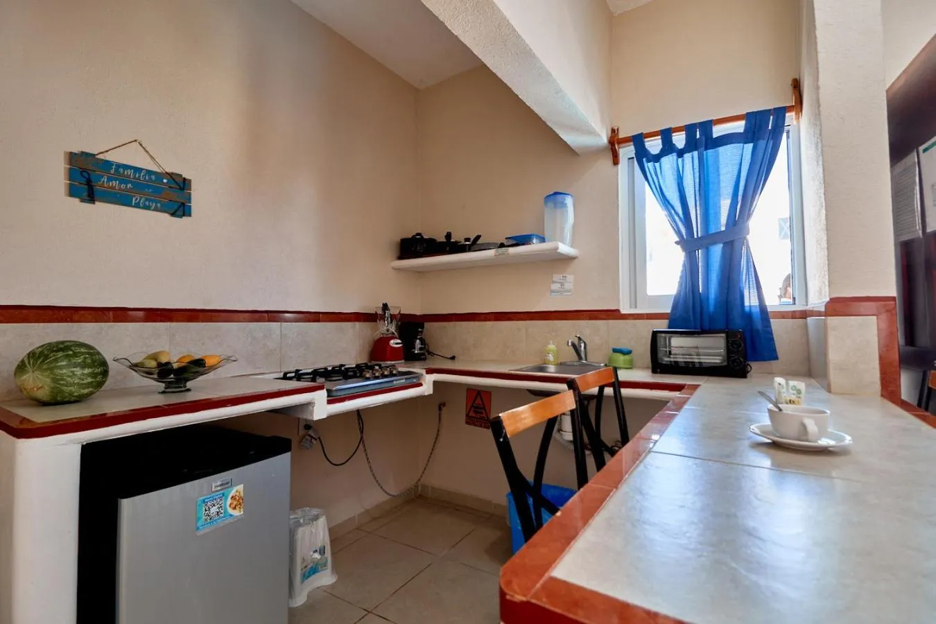Dining area in Bungalows Las Hamacas