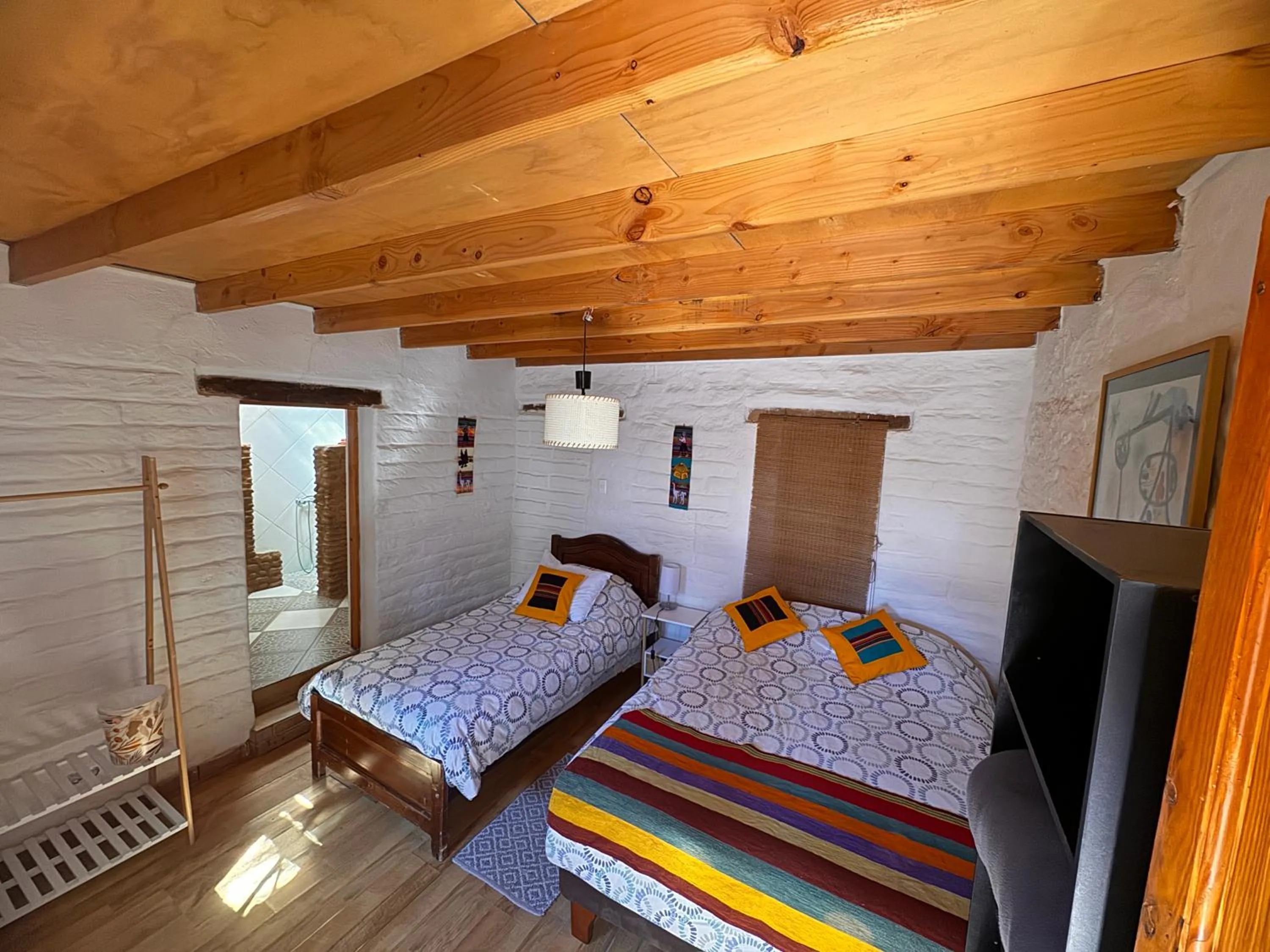 Photo of the whole room, Bed in Atacama Lodge Rukazen Rústico