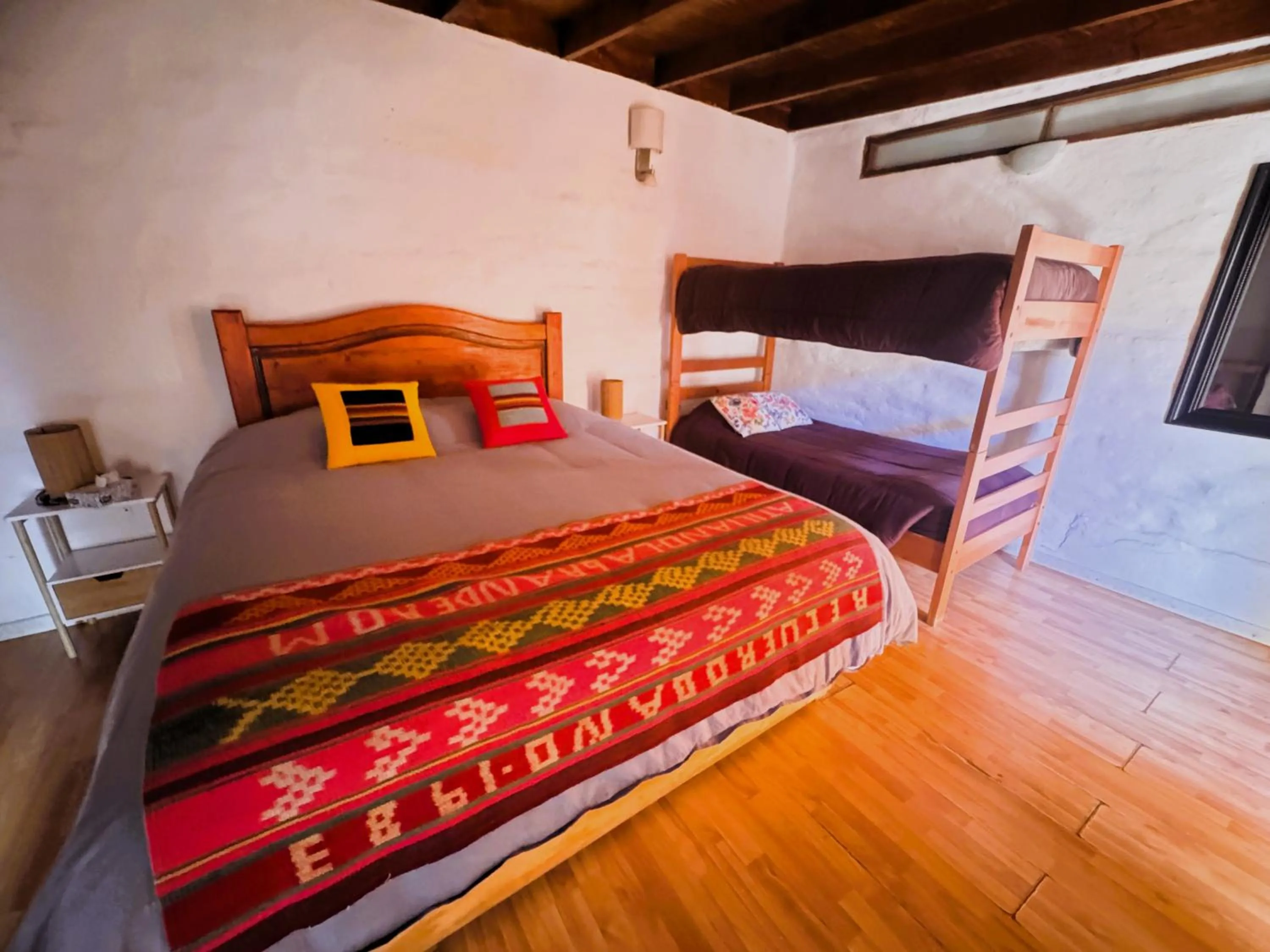 Photo of the whole room, Bed in Atacama Lodge Rukazen Rústico