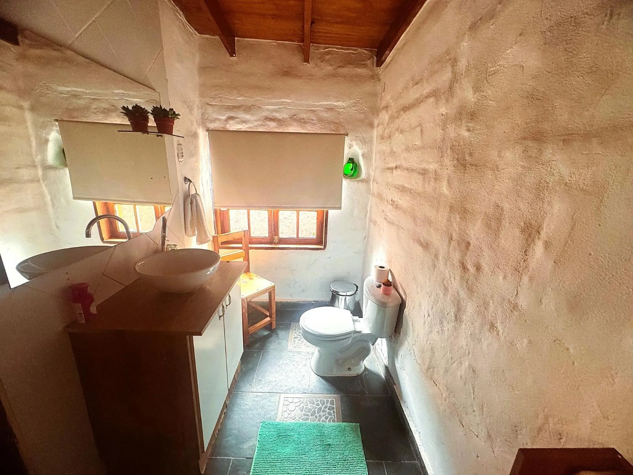 Bathroom in Atacama Lodge Rukazen Rústico