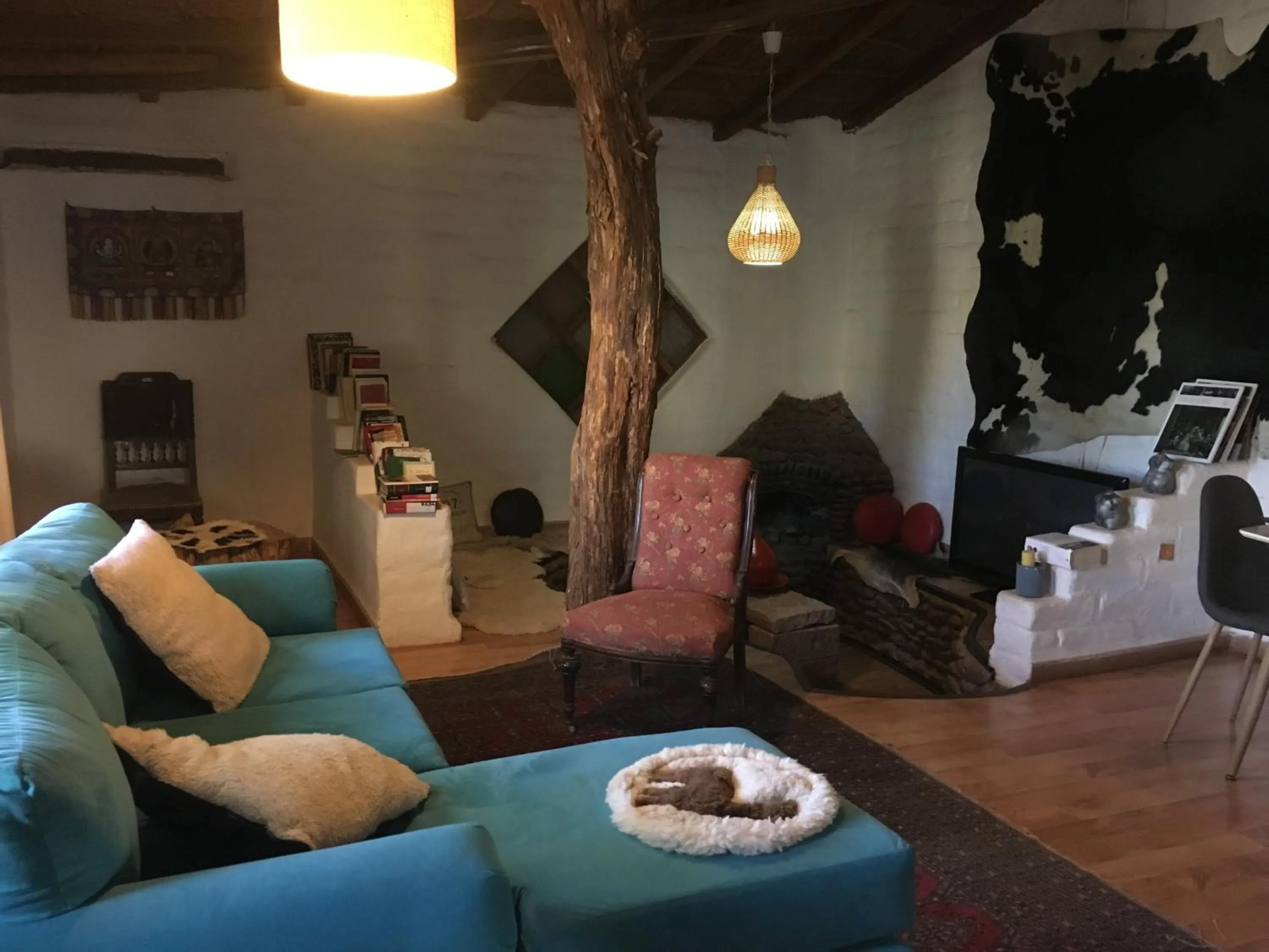 Communal lounge/ TV room in Atacama Lodge Rukazen Rústico