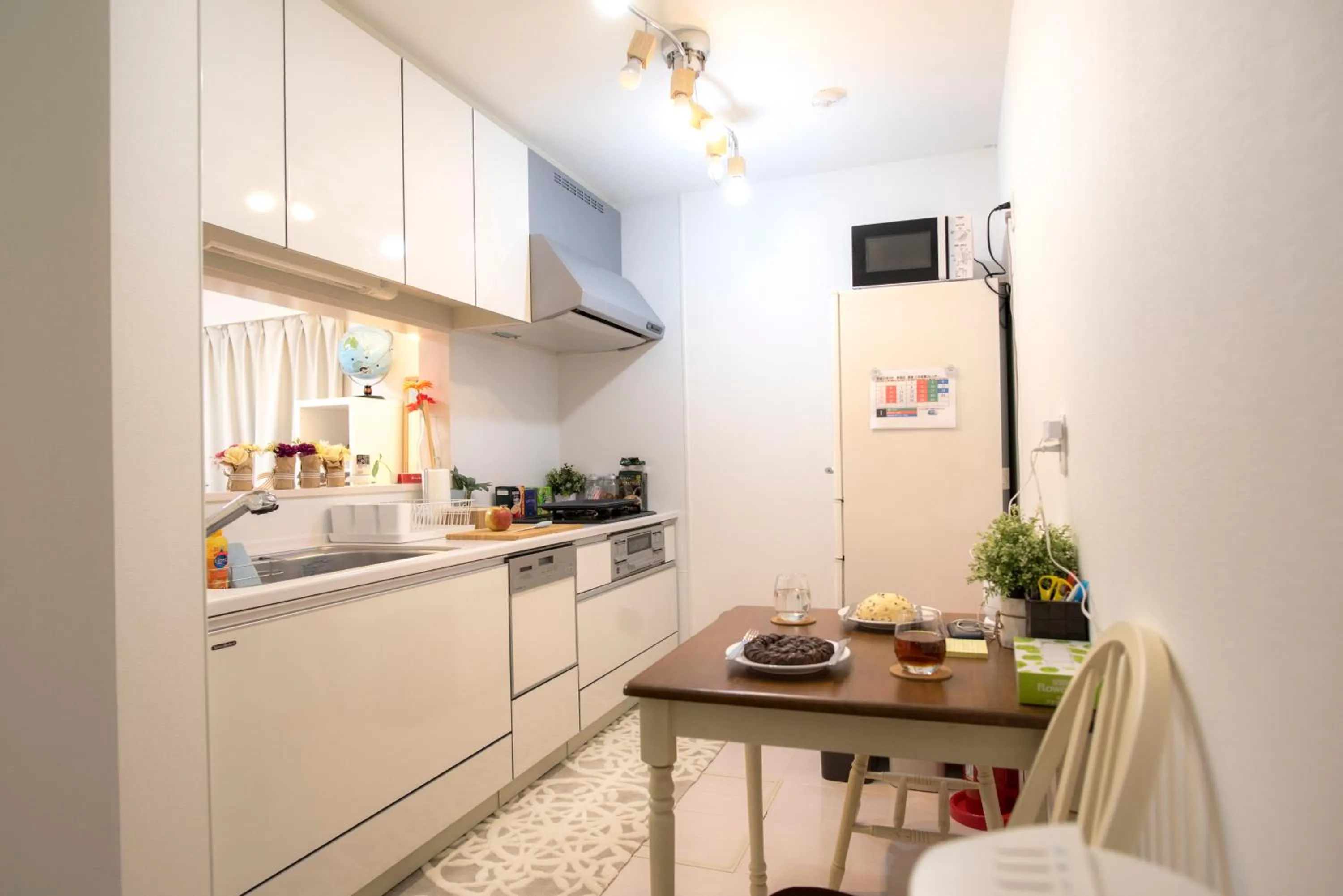 Kitchen or kitchenette in COCO Shinjuku HOTEL