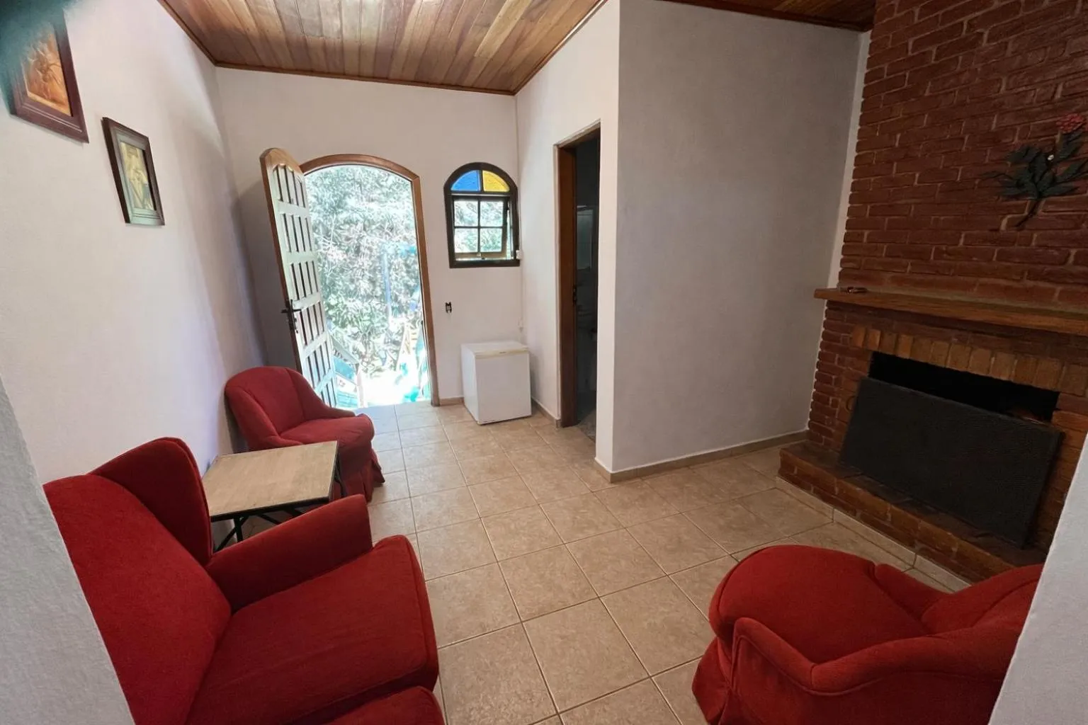 Living room in Pousada Sonho Verde