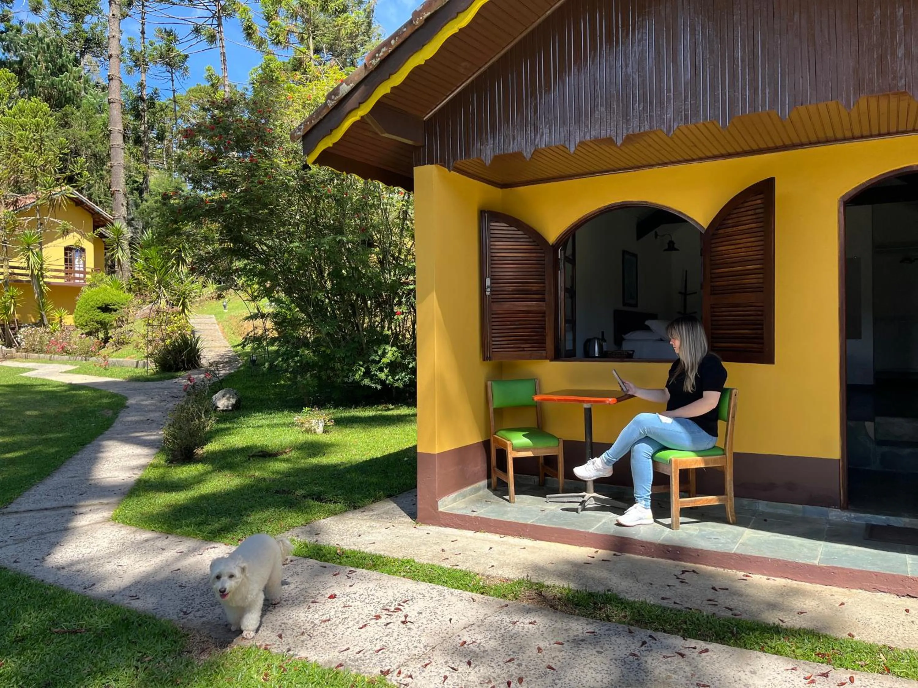 Patio in Pousada Sonho Verde